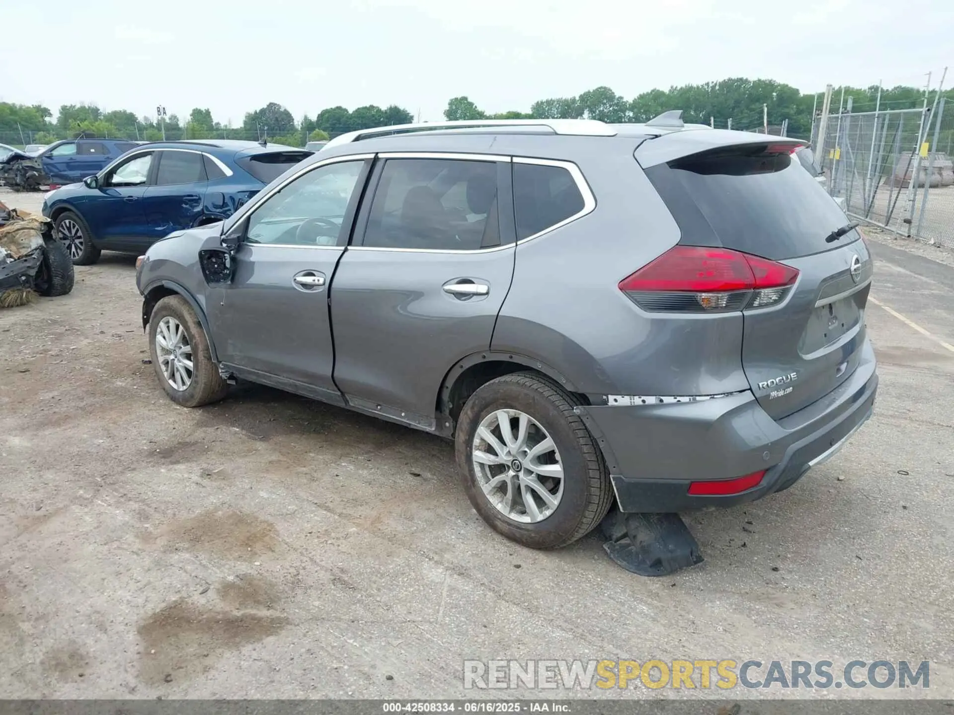3 fotografías del automóvil dañado KNMAT2MT2LP538951 NISSAN ROGUE 2020