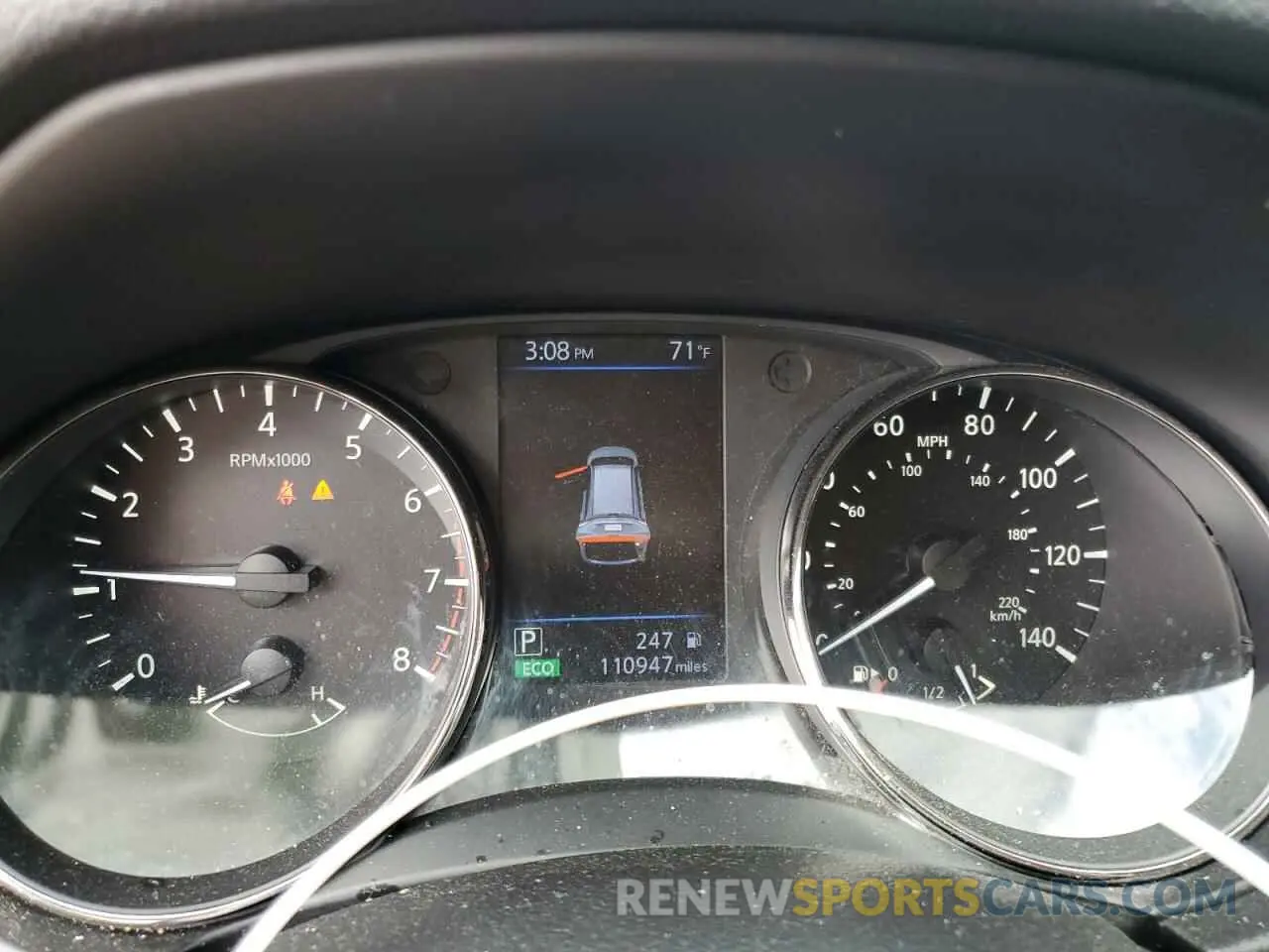9 fotografías del automóvil dañado KNMAT2MT3LP511192 NISSAN ROGUE 2020