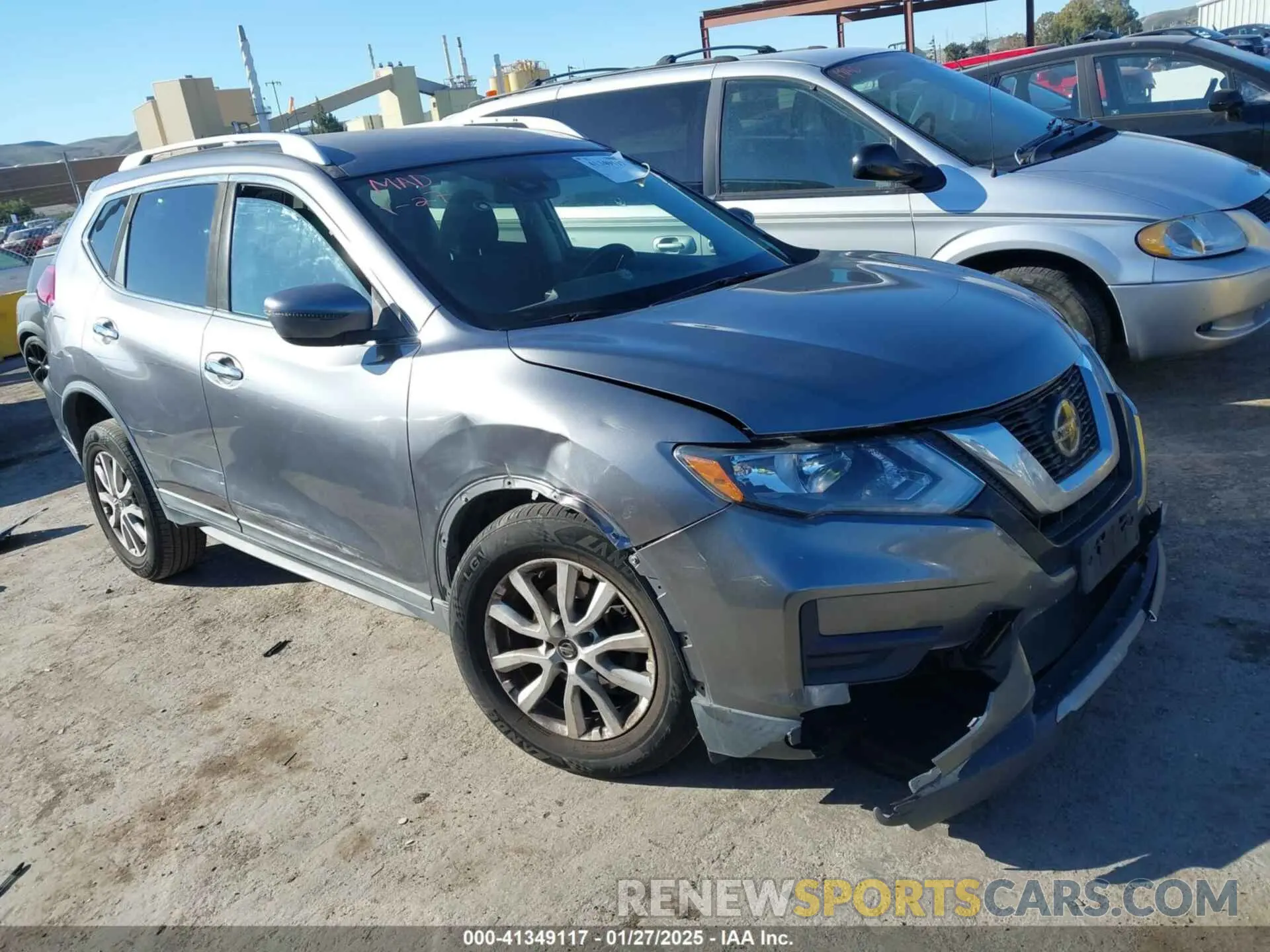 1 fotografías del automóvil dañado KNMAT2MT3LP537761 NISSAN ROGUE 2020