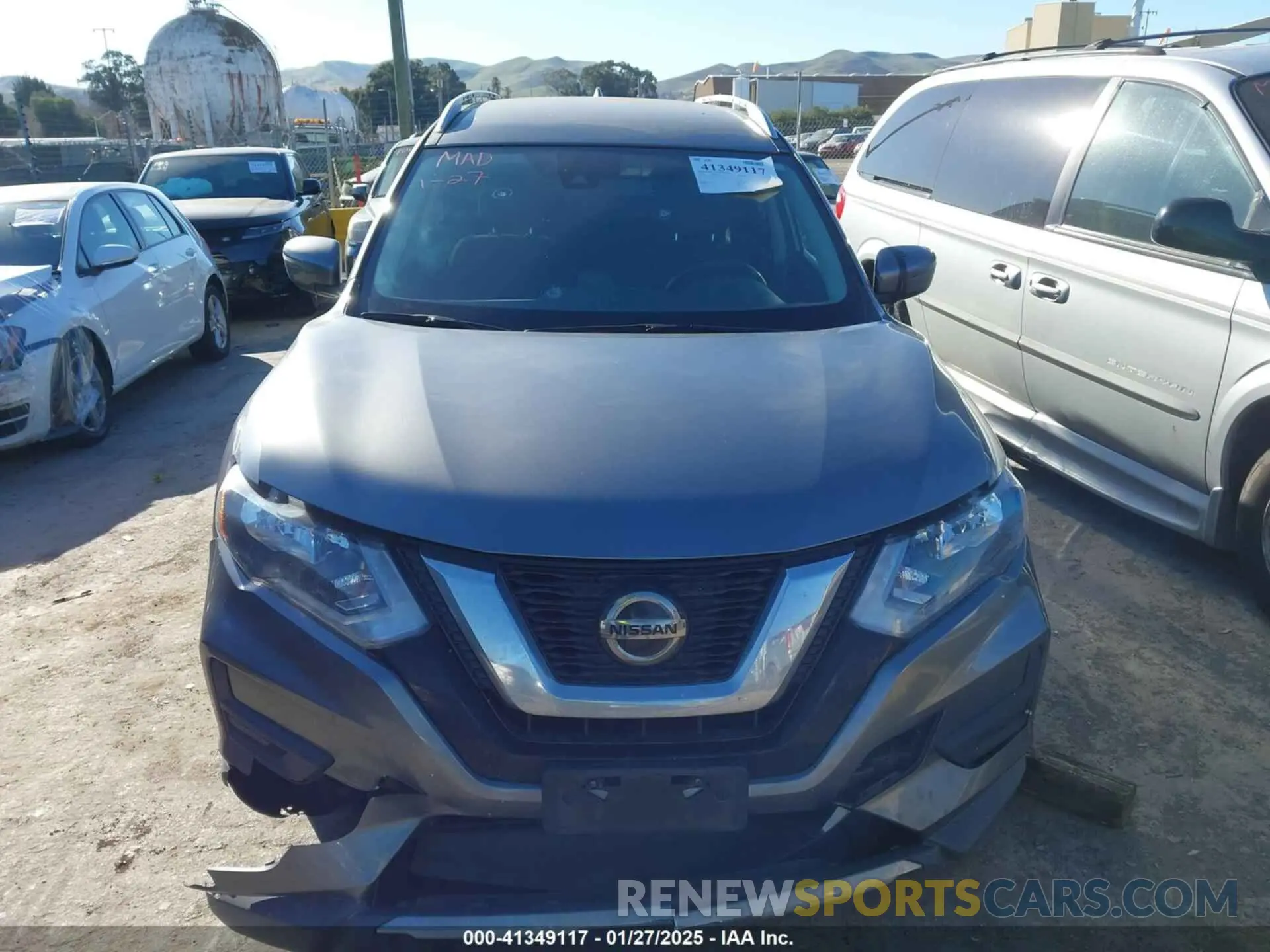 12 fotografías del automóvil dañado KNMAT2MT3LP537761 NISSAN ROGUE 2020