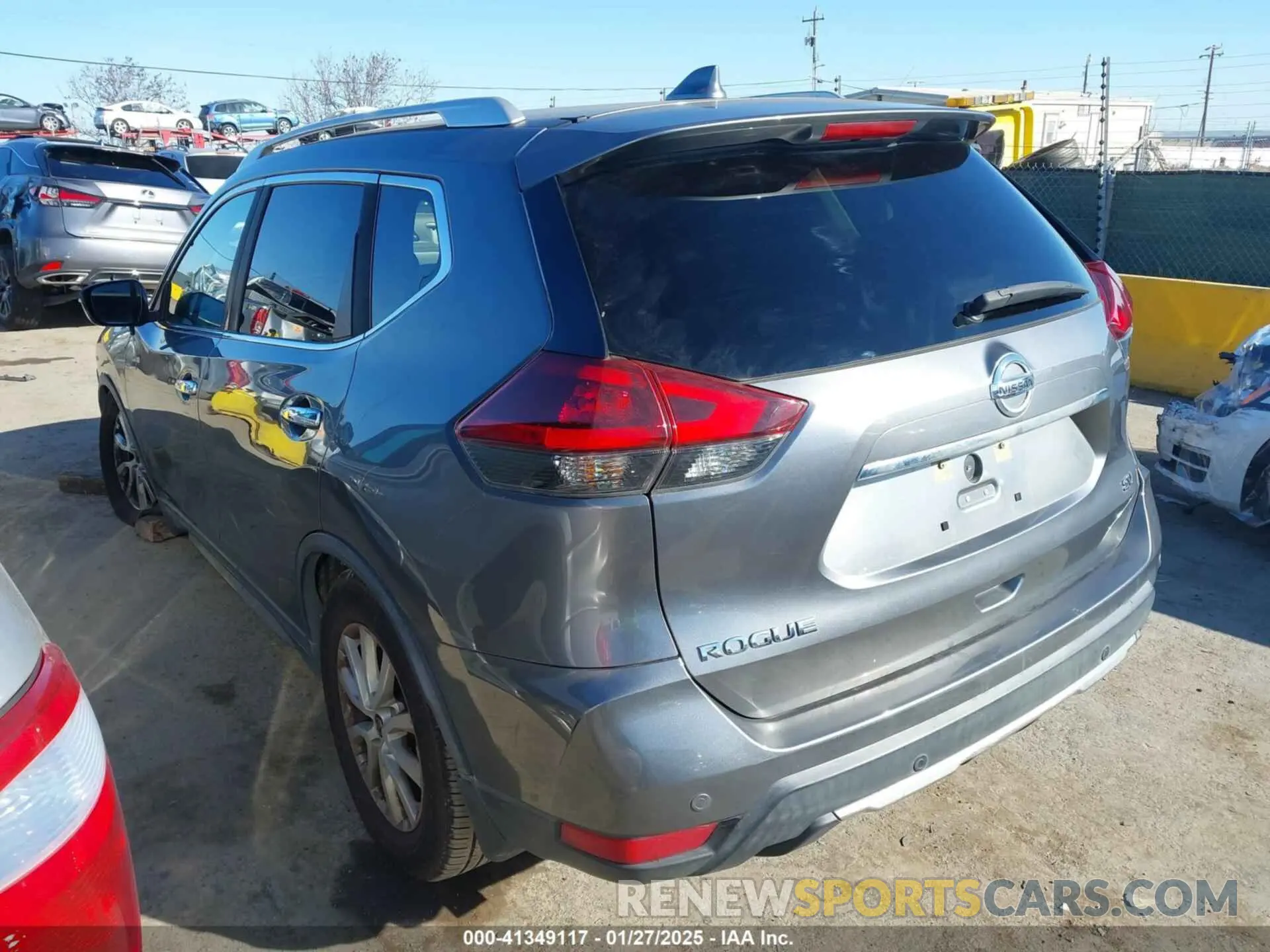 3 fotografías del automóvil dañado KNMAT2MT3LP537761 NISSAN ROGUE 2020