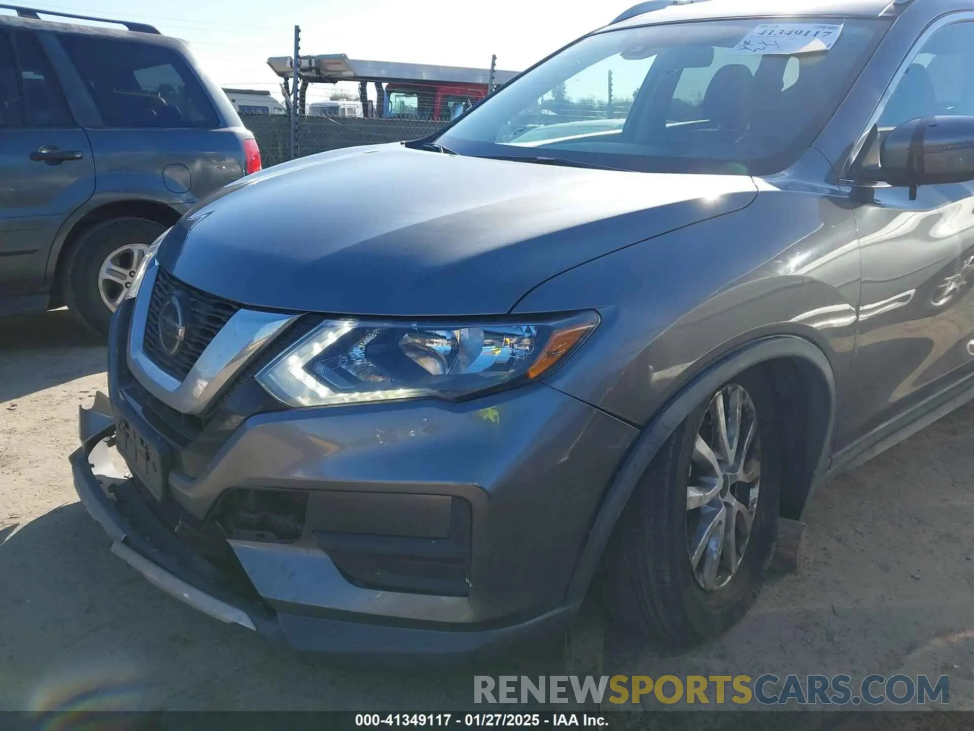 6 fotografías del automóvil dañado KNMAT2MT3LP537761 NISSAN ROGUE 2020