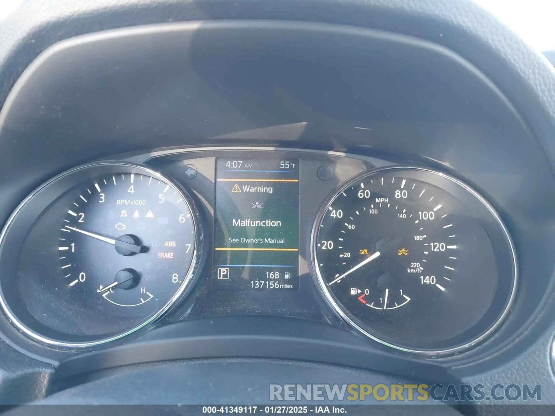 7 fotografías del automóvil dañado KNMAT2MT3LP537761 NISSAN ROGUE 2020