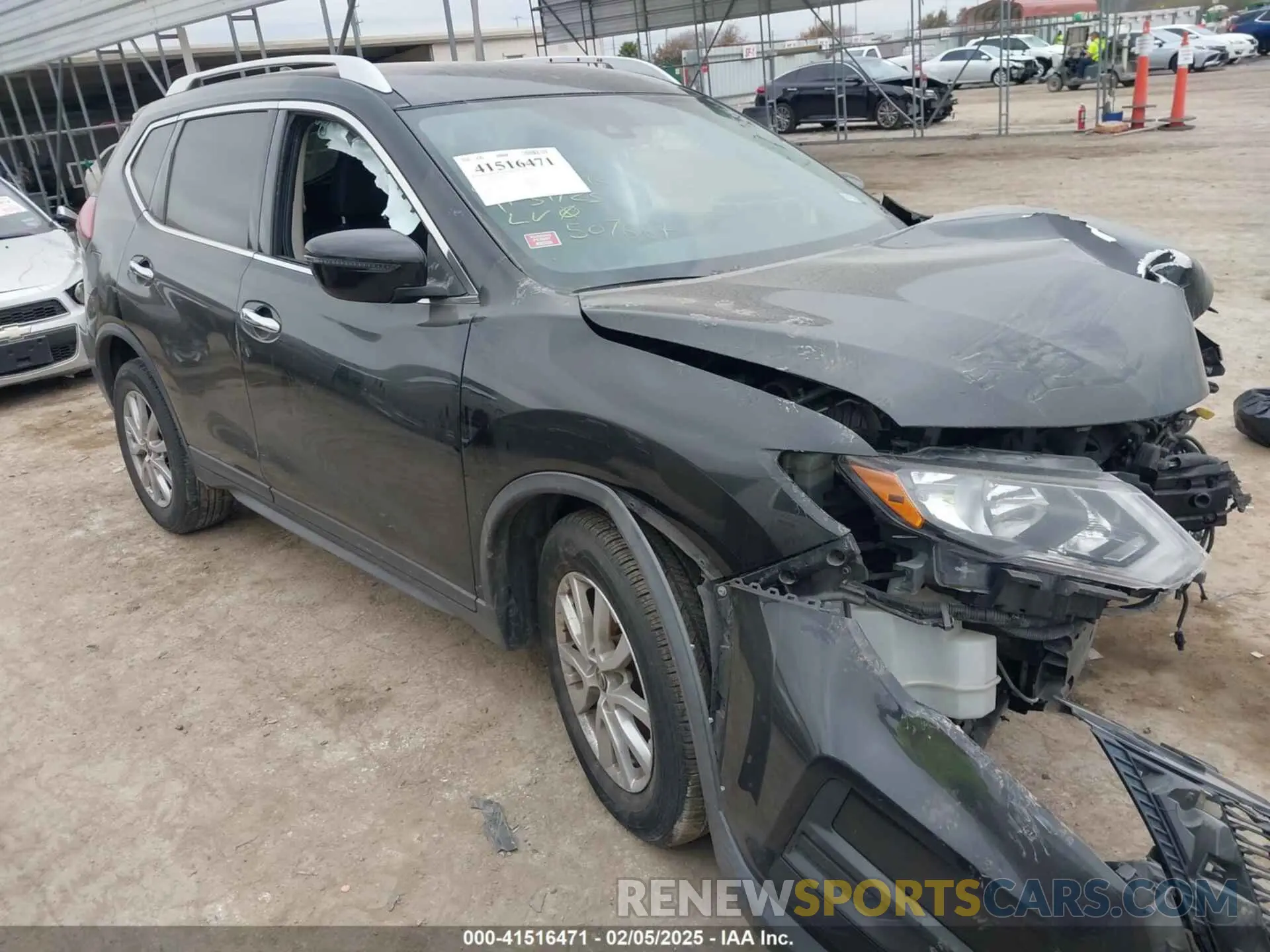 1 fotografías del automóvil dañado KNMAT2MT4LP507667 NISSAN ROGUE 2020