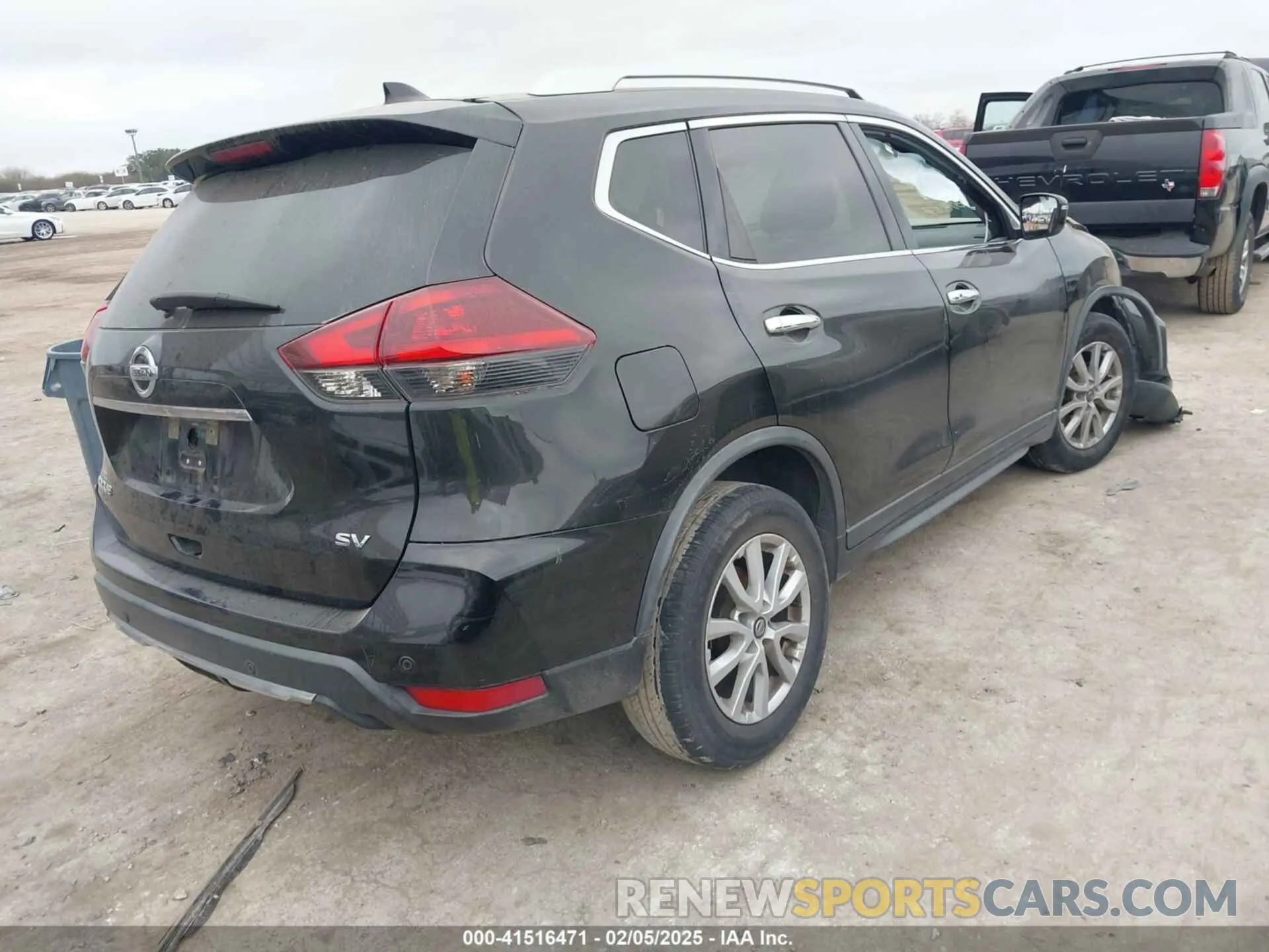 4 fotografías del automóvil dañado KNMAT2MT4LP507667 NISSAN ROGUE 2020