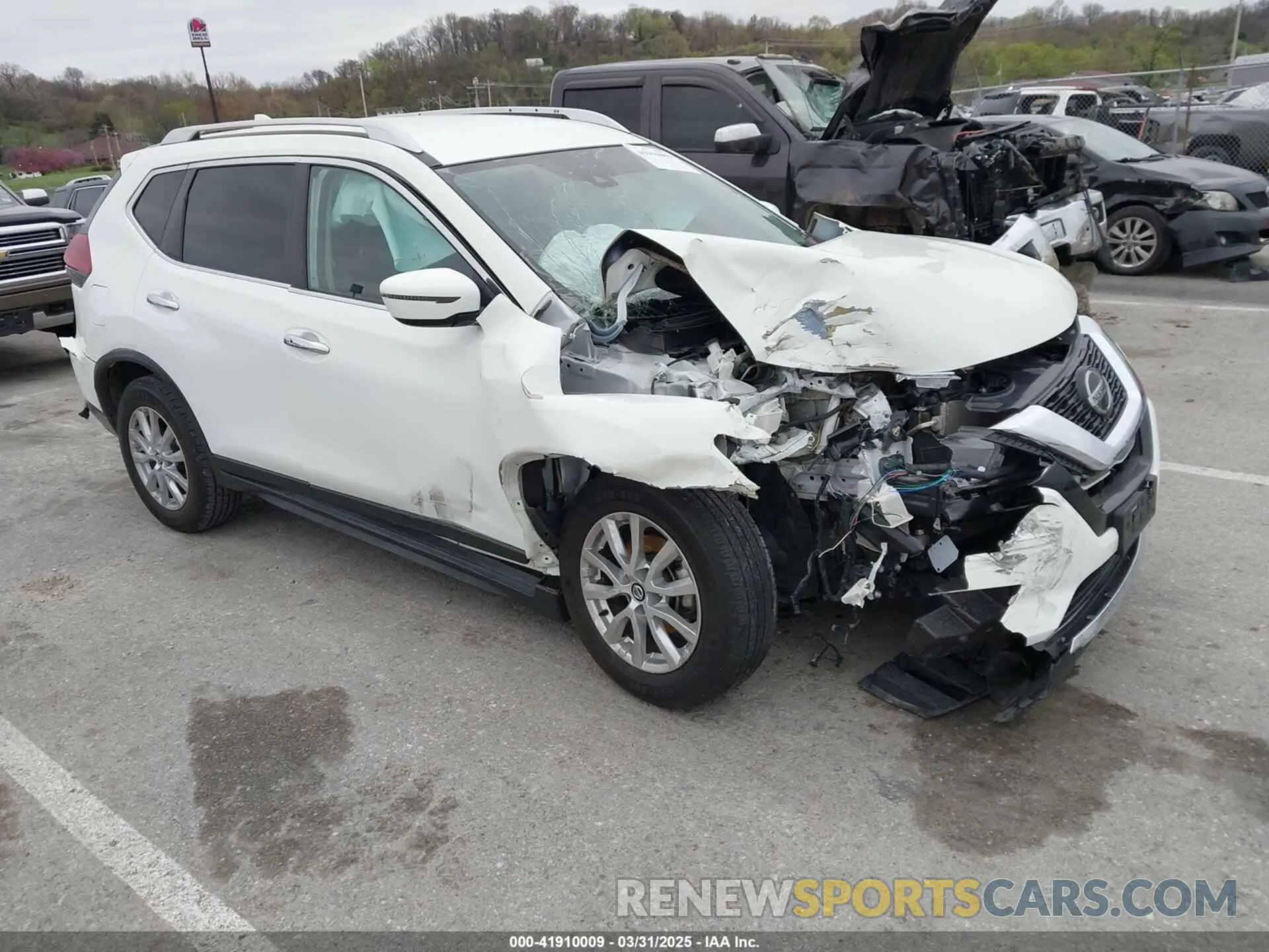 1 fotografías del automóvil dañado KNMAT2MT4LP510147 NISSAN ROGUE 2020
