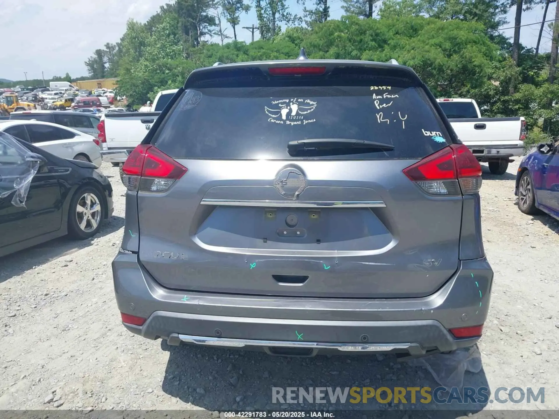 16 fotografías del automóvil dañado KNMAT2MT4LP513551 NISSAN ROGUE 2020