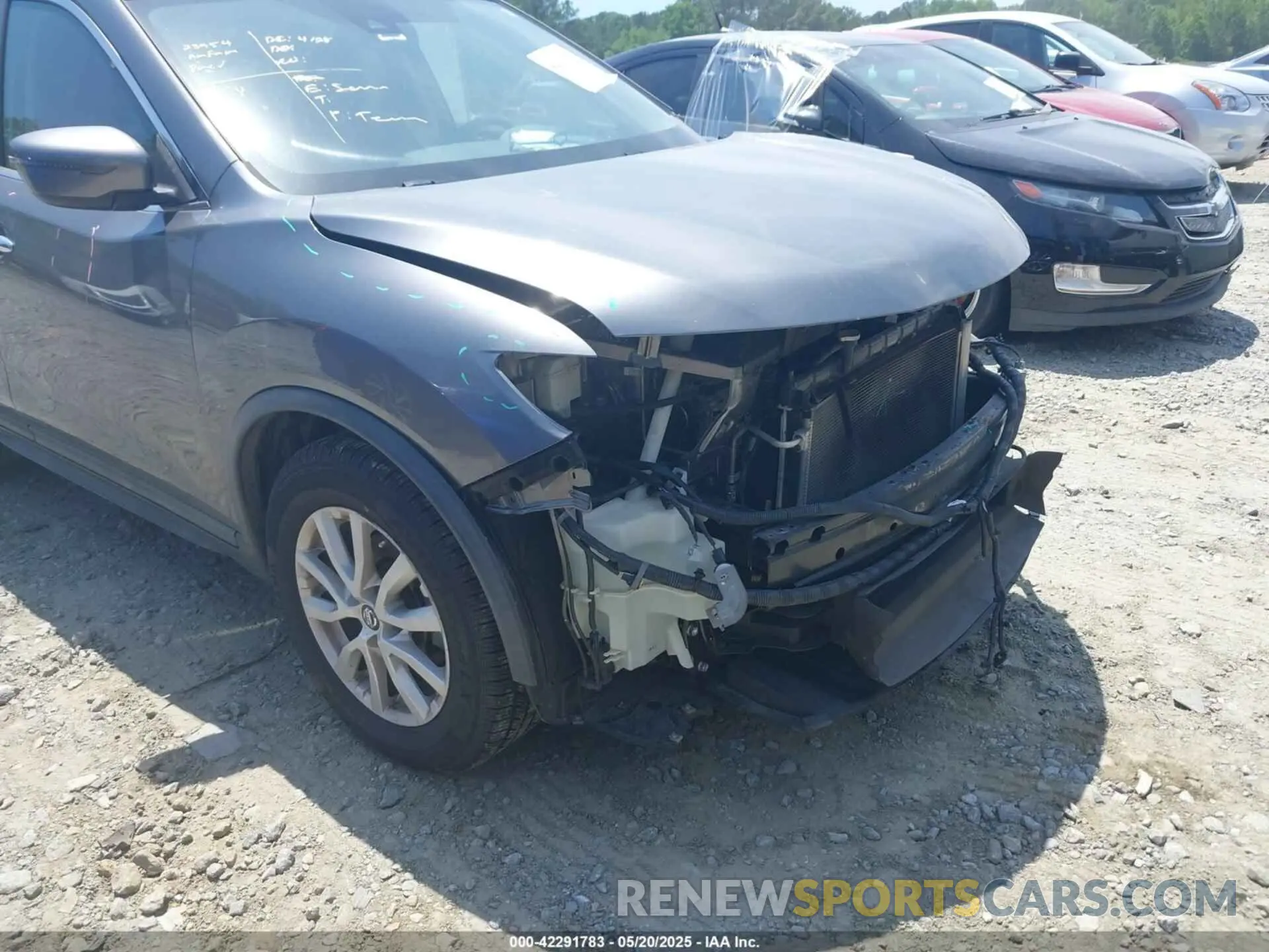 6 fotografías del automóvil dañado KNMAT2MT4LP513551 NISSAN ROGUE 2020
