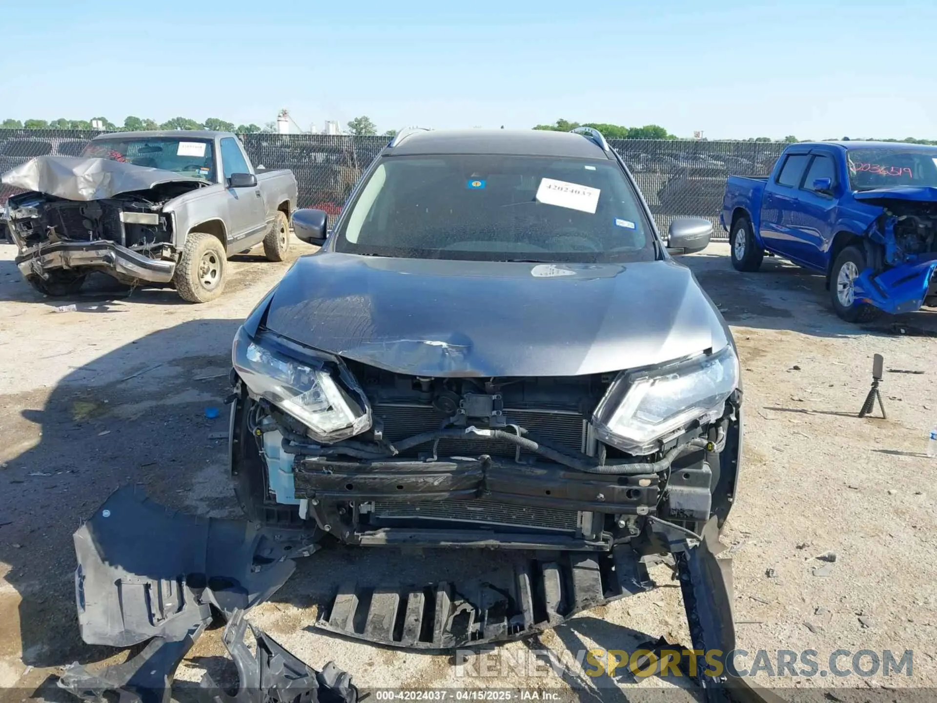 13 fotografías del automóvil dañado KNMAT2MT4LP514652 NISSAN ROGUE 2020