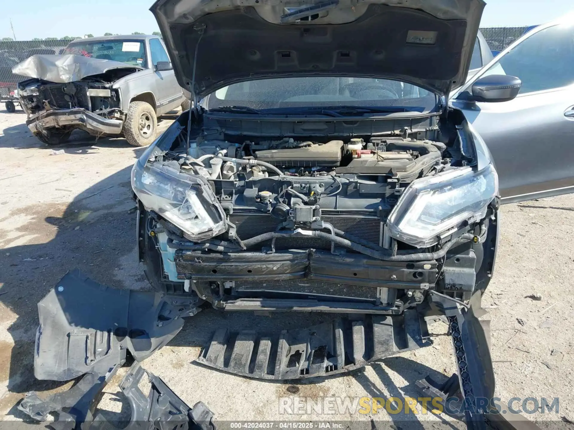6 fotografías del automóvil dañado KNMAT2MT4LP514652 NISSAN ROGUE 2020