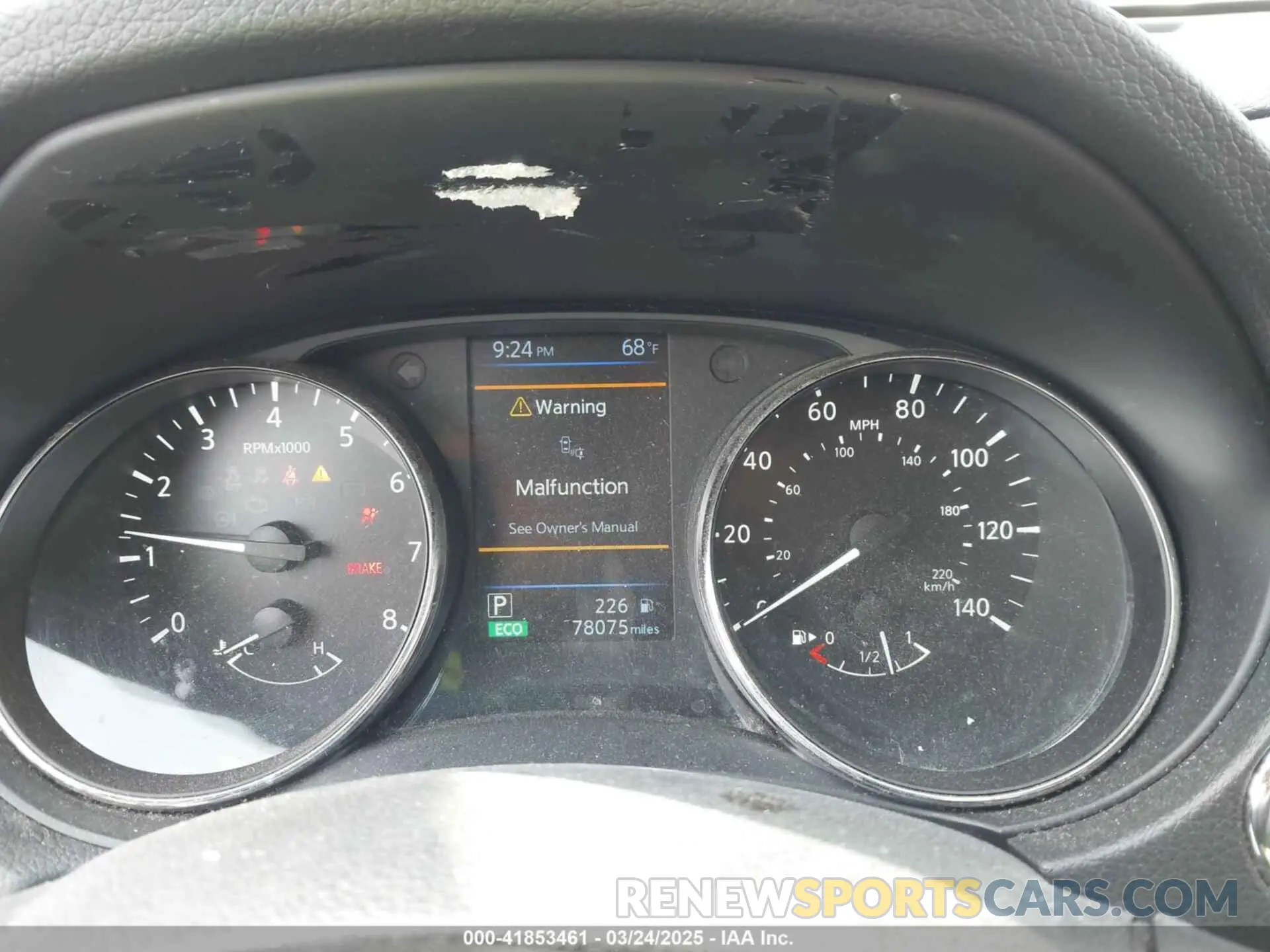 7 fotografías del automóvil dañado KNMAT2MT4LP541690 NISSAN ROGUE 2020