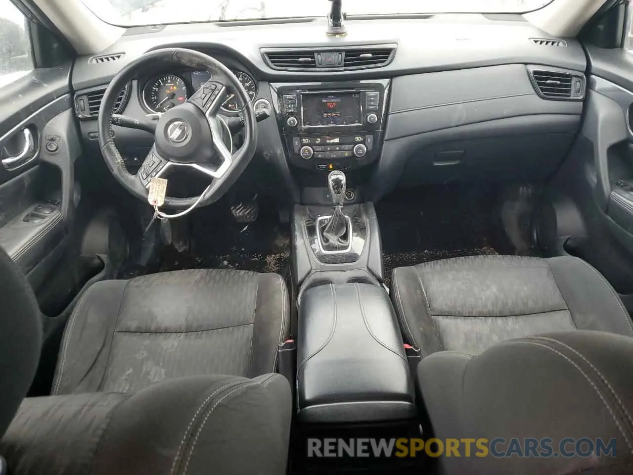 8 fotografías del automóvil dañado KNMAT2MT5LP513655 NISSAN ROGUE 2020