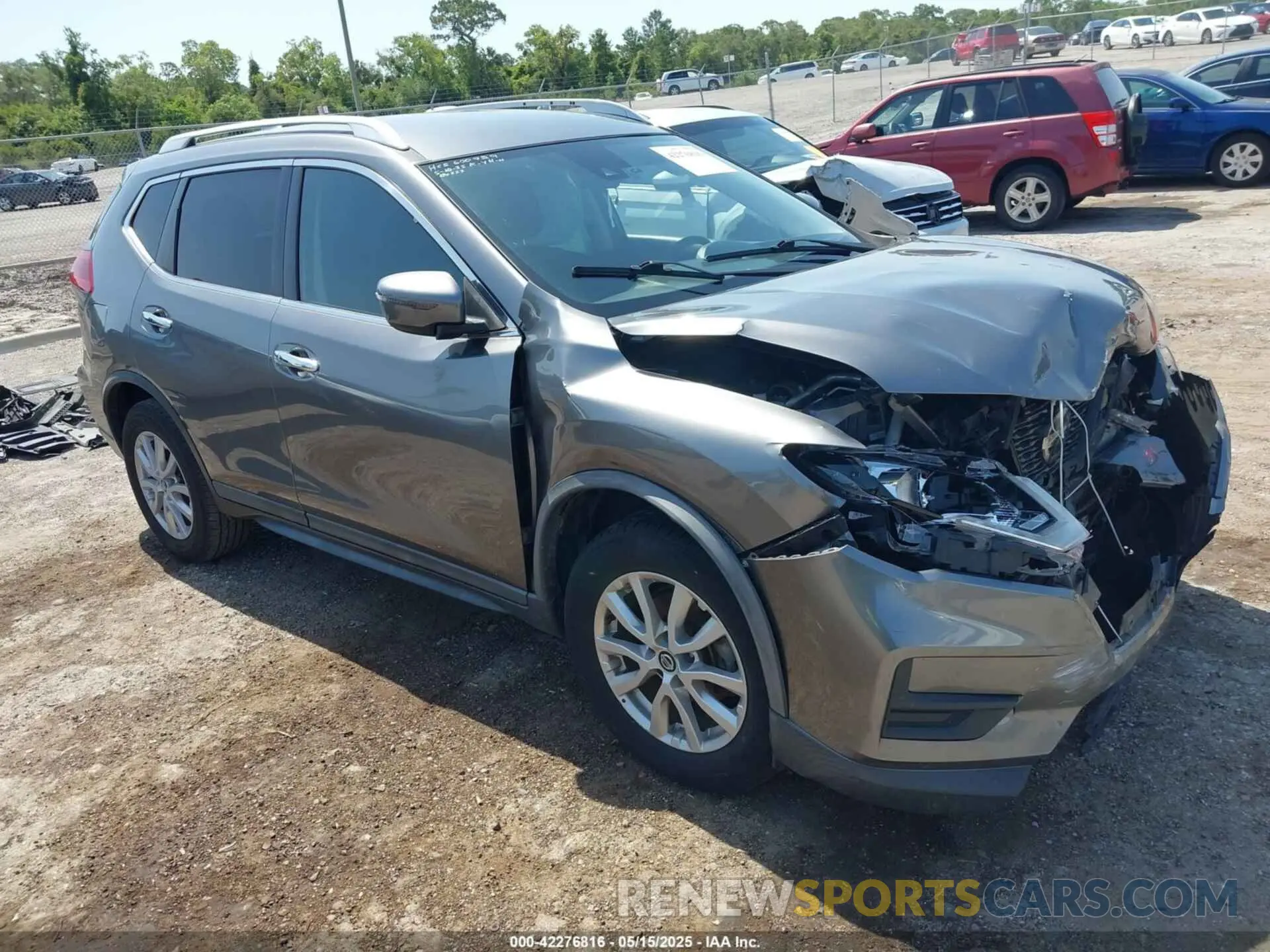 1 fotografías del automóvil dañado KNMAT2MT5LP514174 NISSAN ROGUE 2020