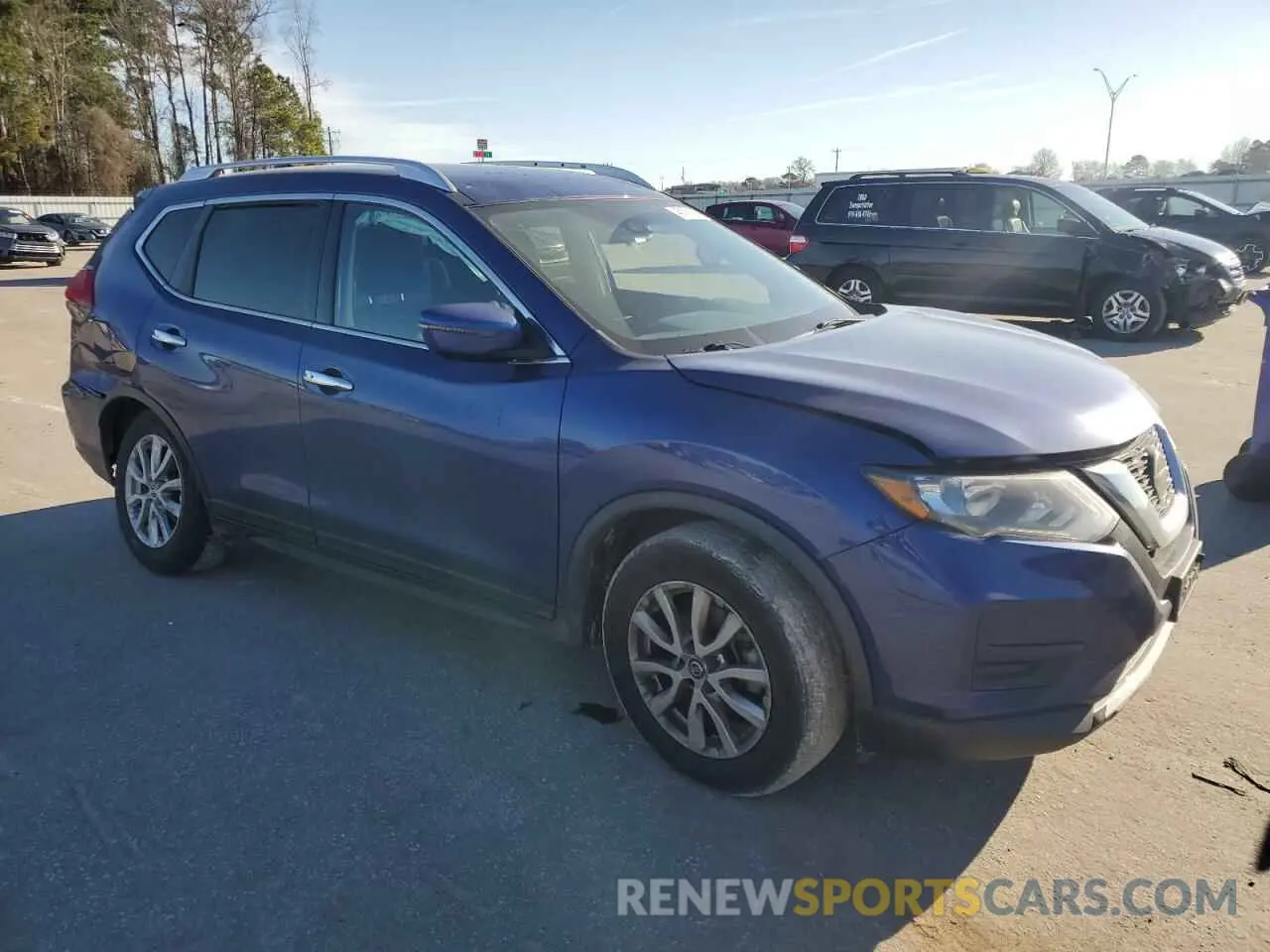 4 fotografías del automóvil dañado KNMAT2MT5LP528270 NISSAN ROGUE 2020