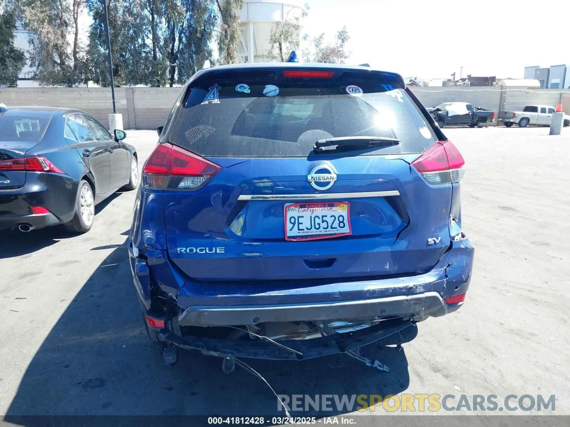 11 fotografías del automóvil dañado KNMAT2MT5LP531279 NISSAN ROGUE 2020