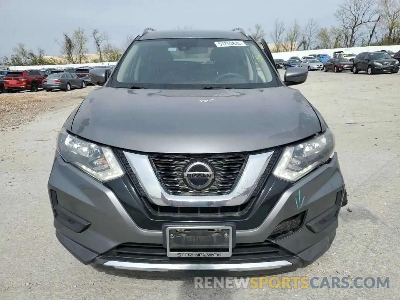 5 fotografías del automóvil dañado KNMAT2MT6LP514765 NISSAN ROGUE 2020