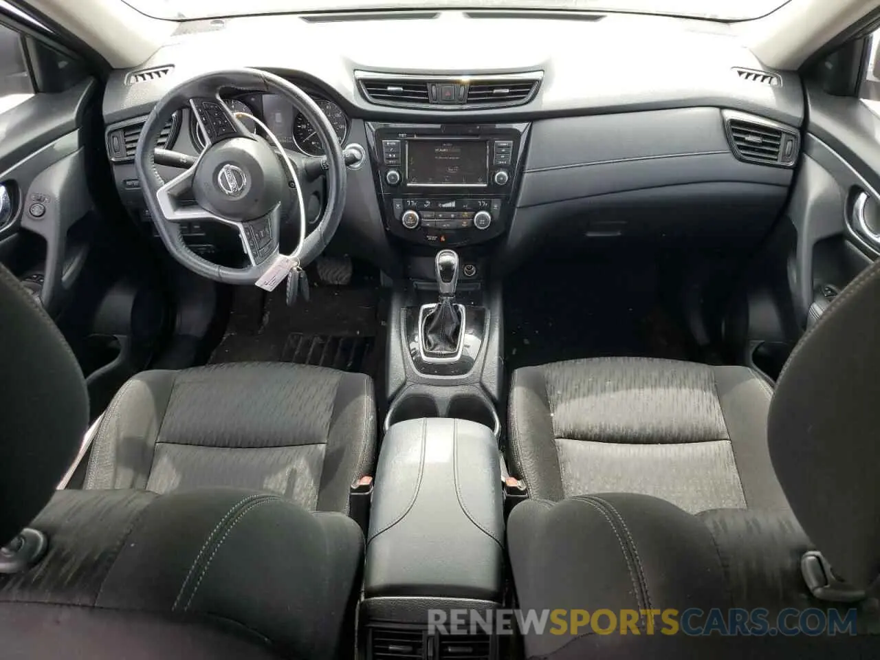 8 fotografías del automóvil dañado KNMAT2MT6LP514765 NISSAN ROGUE 2020