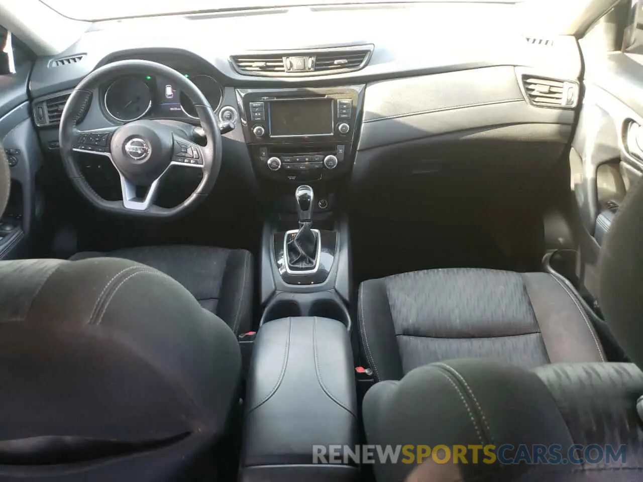 8 fotografías del automóvil dañado KNMAT2MT6LP517293 NISSAN ROGUE 2020