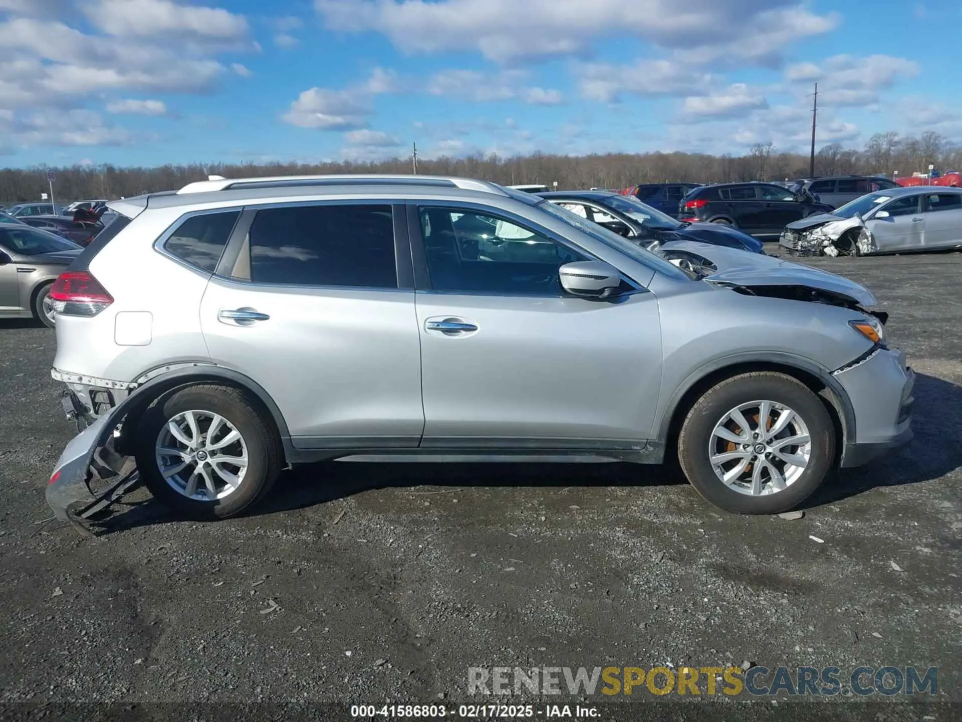 12 fotografías del automóvil dañado KNMAT2MT6LP523174 NISSAN ROGUE 2020