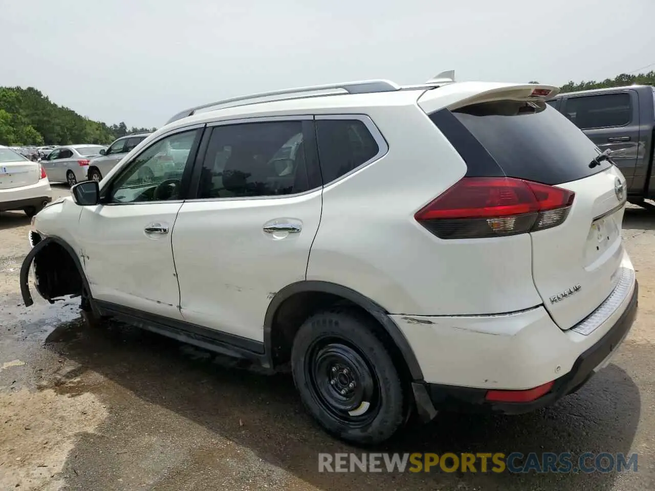 2 fotografías del automóvil dañado KNMAT2MT6LP539648 NISSAN ROGUE 2020