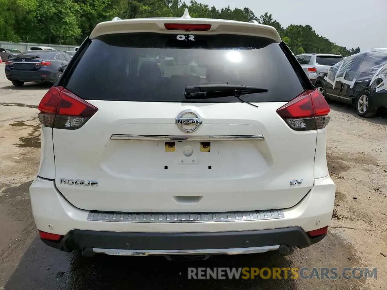 6 fotografías del automóvil dañado KNMAT2MT6LP539648 NISSAN ROGUE 2020