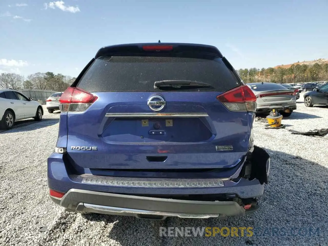 6 fotografías del automóvil dañado KNMAT2MT7LP504875 NISSAN ROGUE 2020
