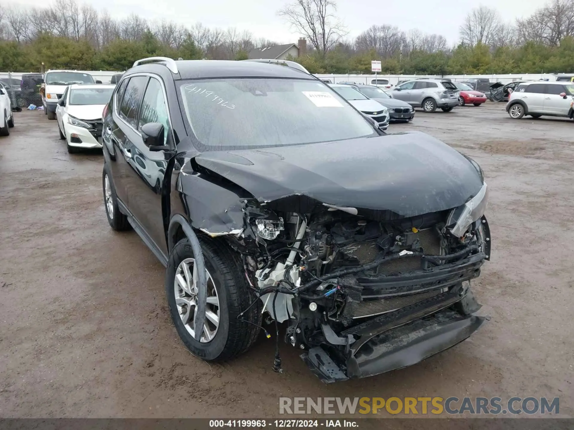 1 fotografías del automóvil dañado KNMAT2MT7LP507694 NISSAN ROGUE 2020