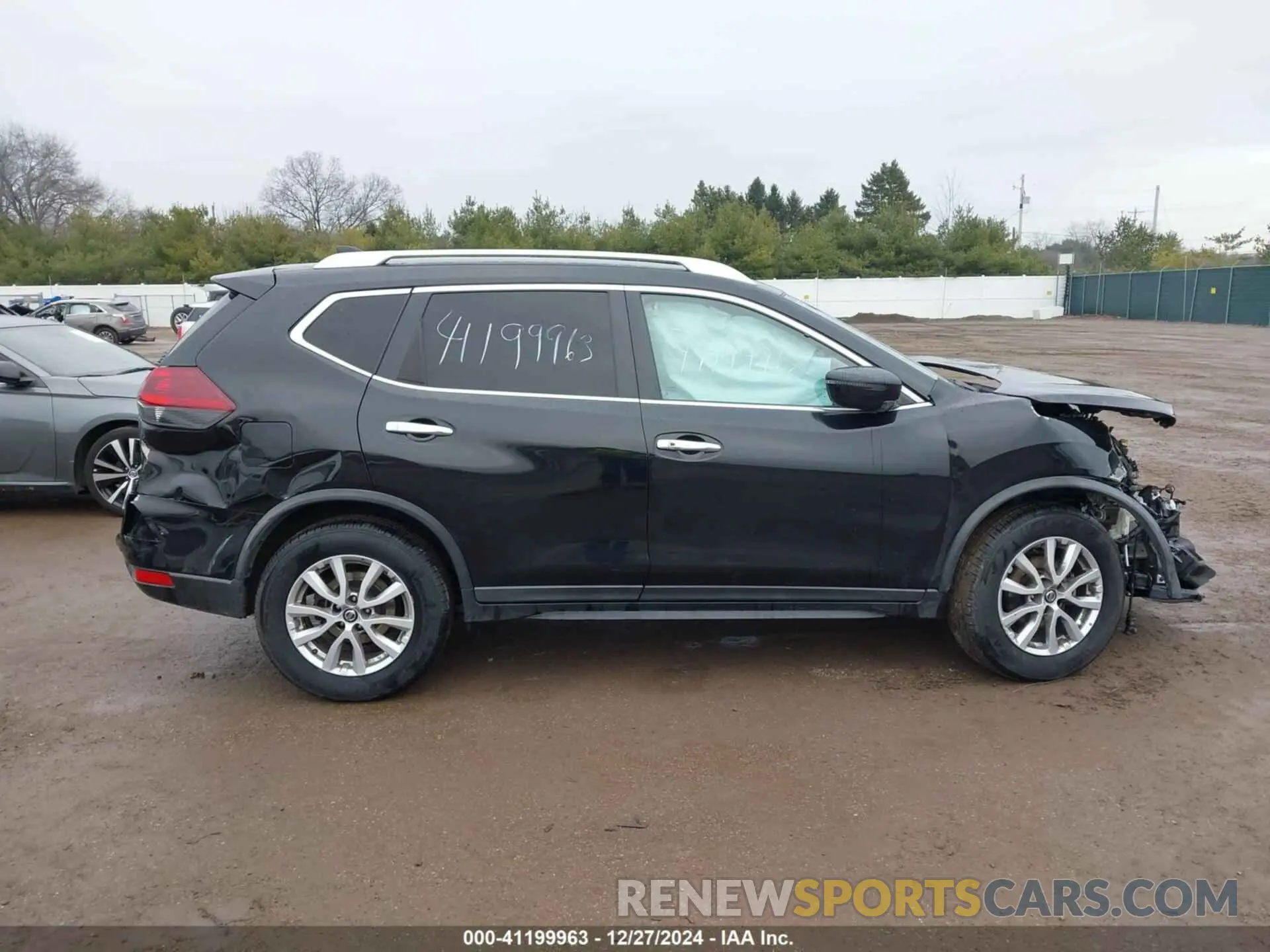 13 fotografías del automóvil dañado KNMAT2MT7LP507694 NISSAN ROGUE 2020