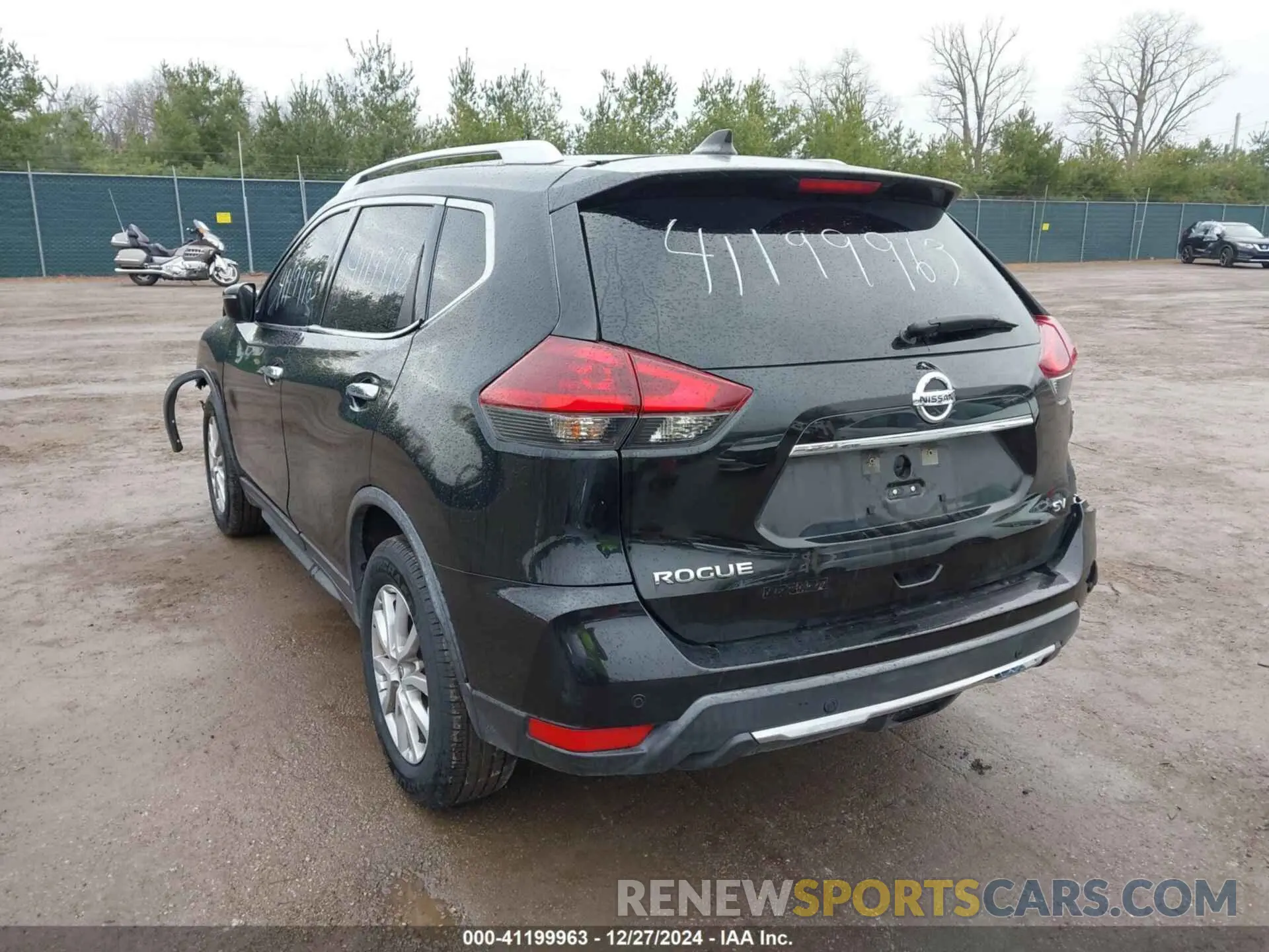 3 fotografías del automóvil dañado KNMAT2MT7LP507694 NISSAN ROGUE 2020