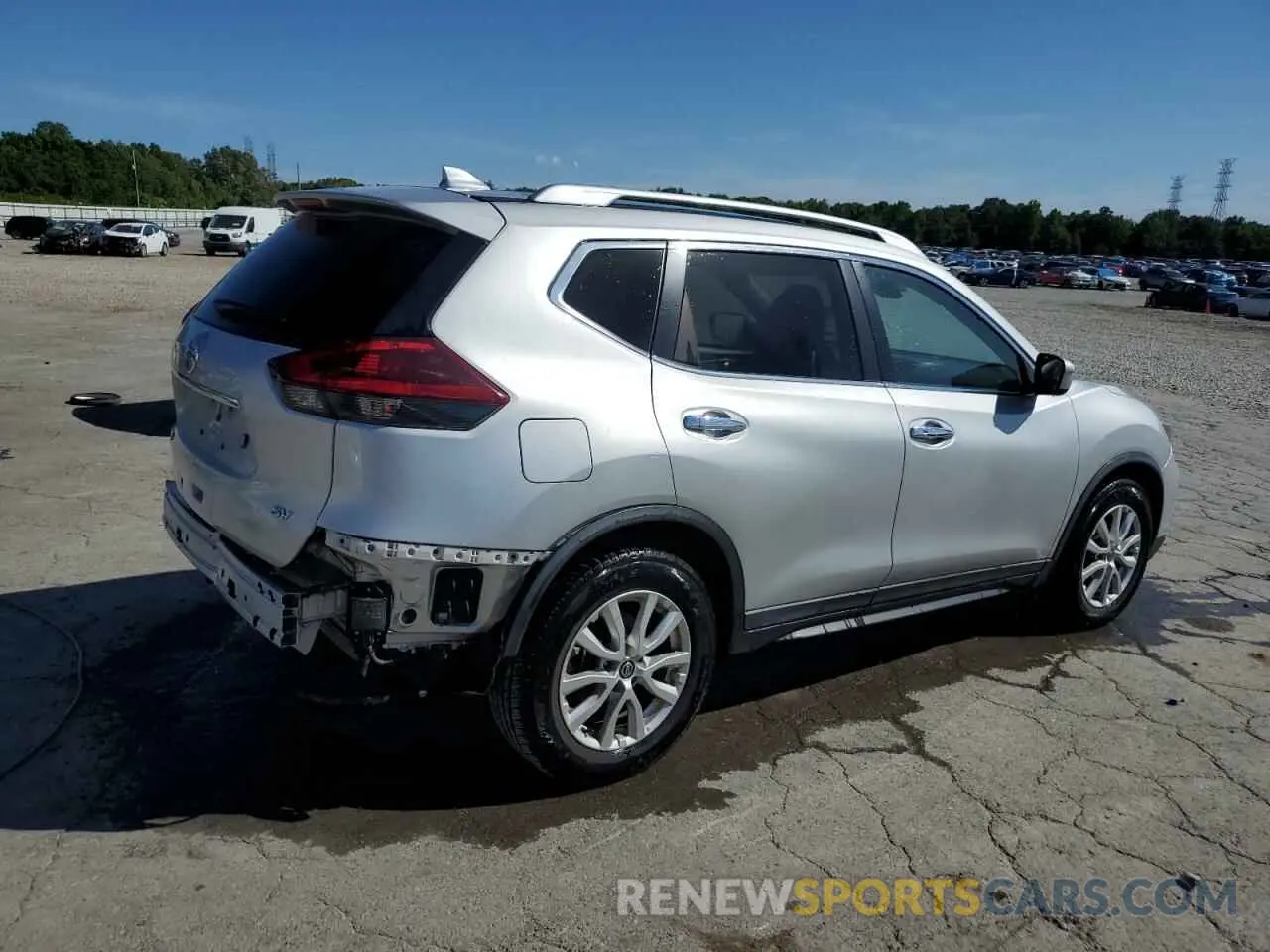 3 fotografías del automóvil dañado KNMAT2MT7LP540954 NISSAN ROGUE 2020