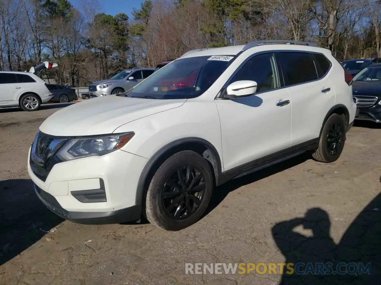 1 fotografías del automóvil dañado KNMAT2MT8LP507493 NISSAN ROGUE 2020