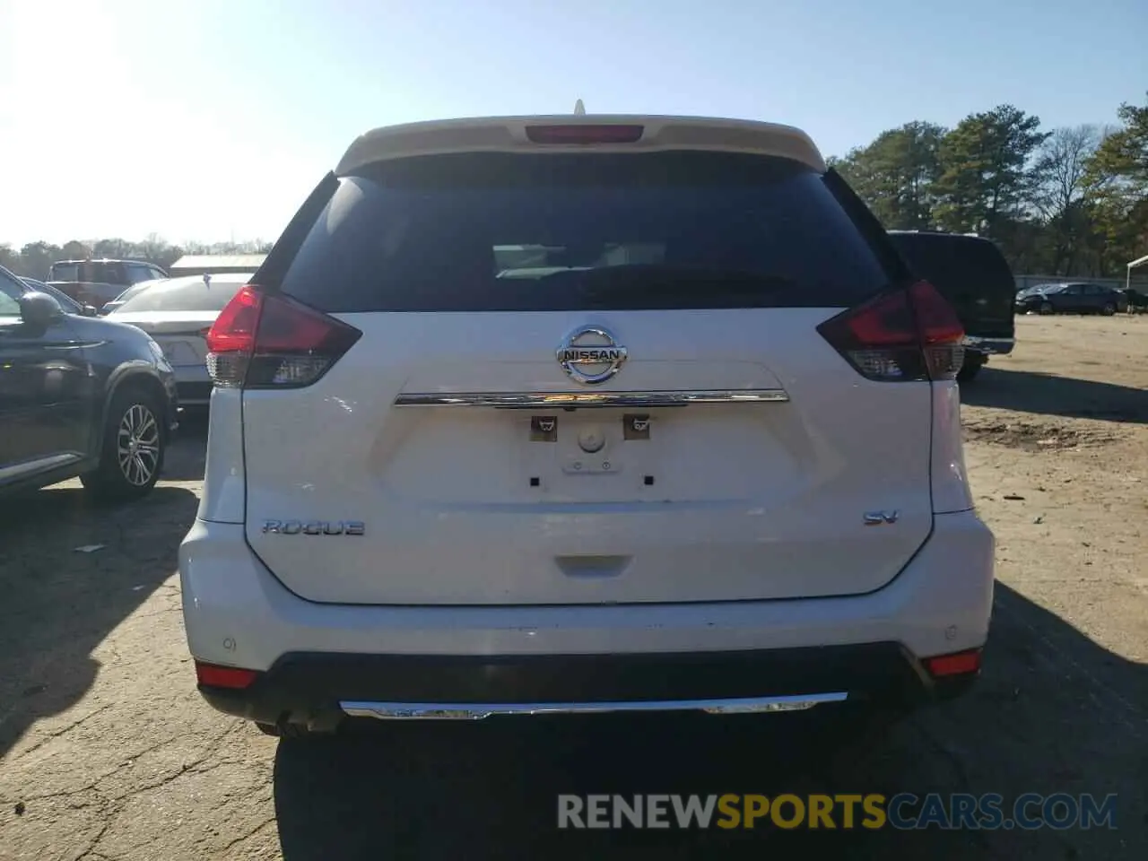 6 fotografías del automóvil dañado KNMAT2MT8LP507493 NISSAN ROGUE 2020