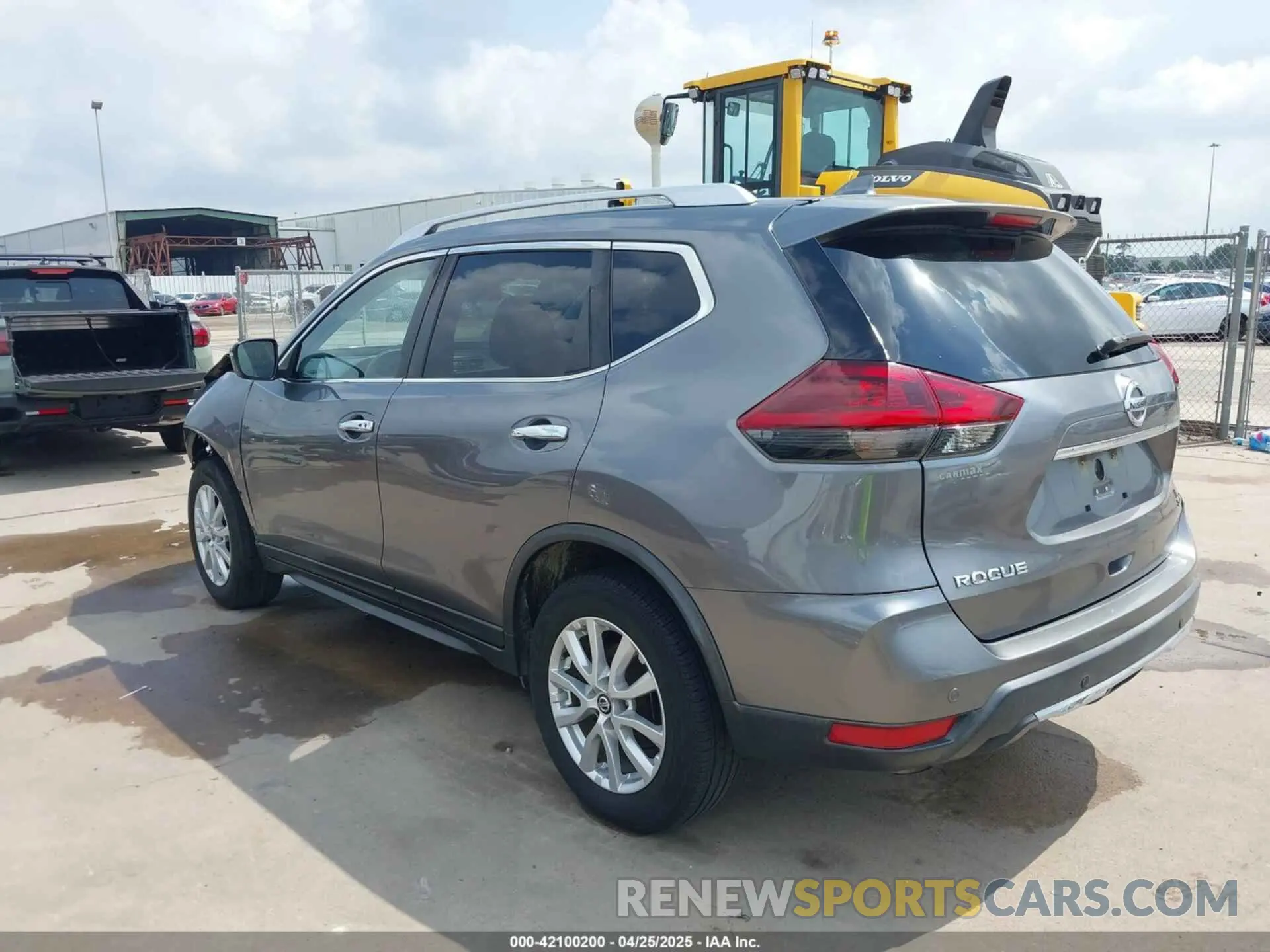 3 fotografías del automóvil dañado KNMAT2MT8LP510300 NISSAN ROGUE 2020