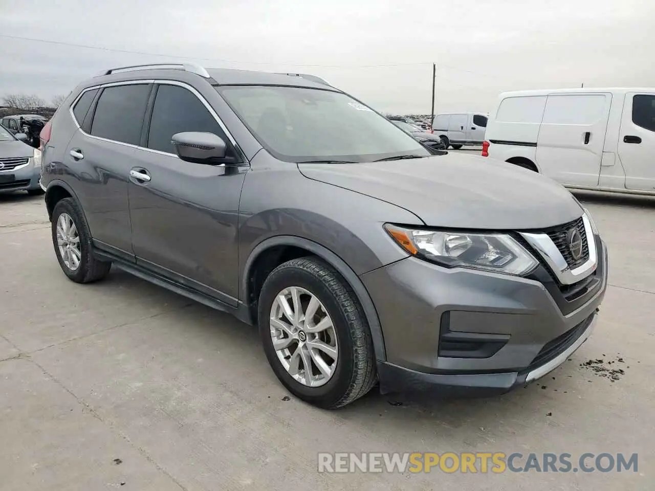 4 fotografías del automóvil dañado KNMAT2MT8LP526206 NISSAN ROGUE 2020