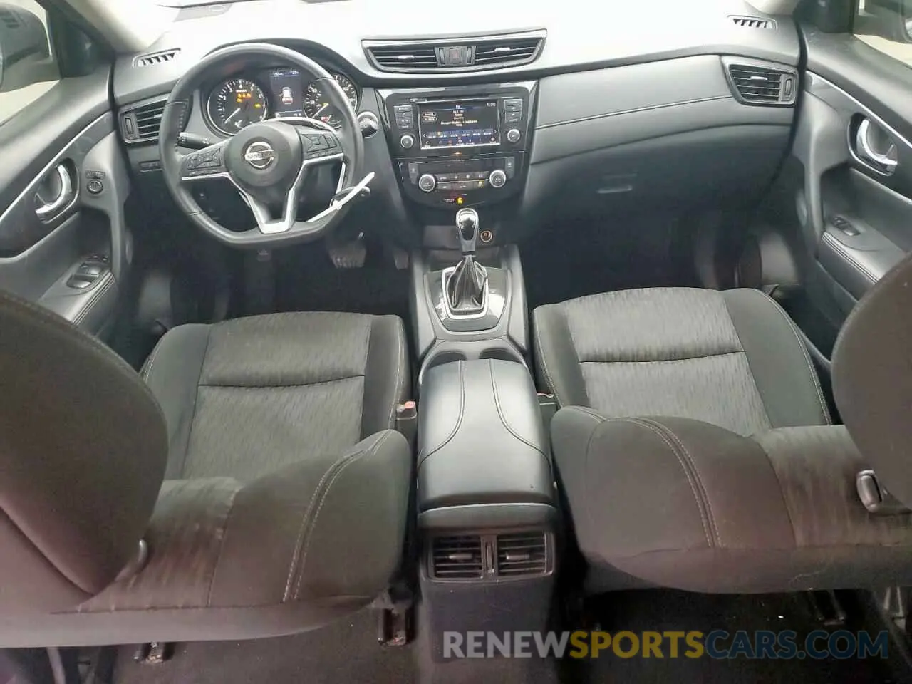 8 fotografías del automóvil dañado KNMAT2MT8LP526206 NISSAN ROGUE 2020