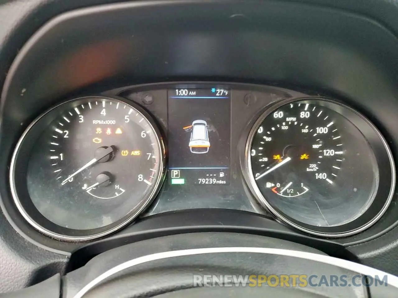 9 fotografías del automóvil dañado KNMAT2MT8LP526206 NISSAN ROGUE 2020