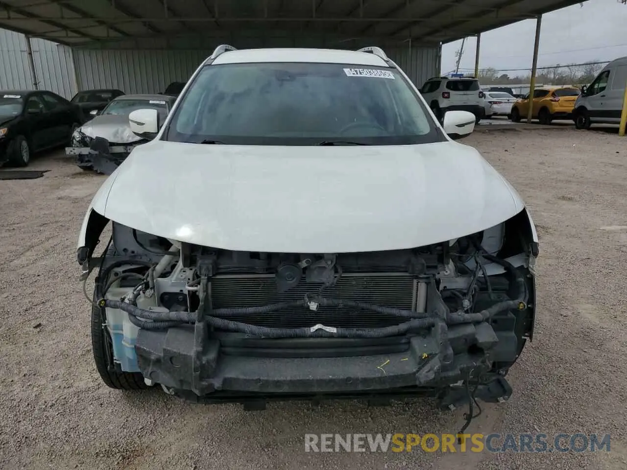 5 fotografías del automóvil dañado KNMAT2MT8LP534502 NISSAN ROGUE 2020