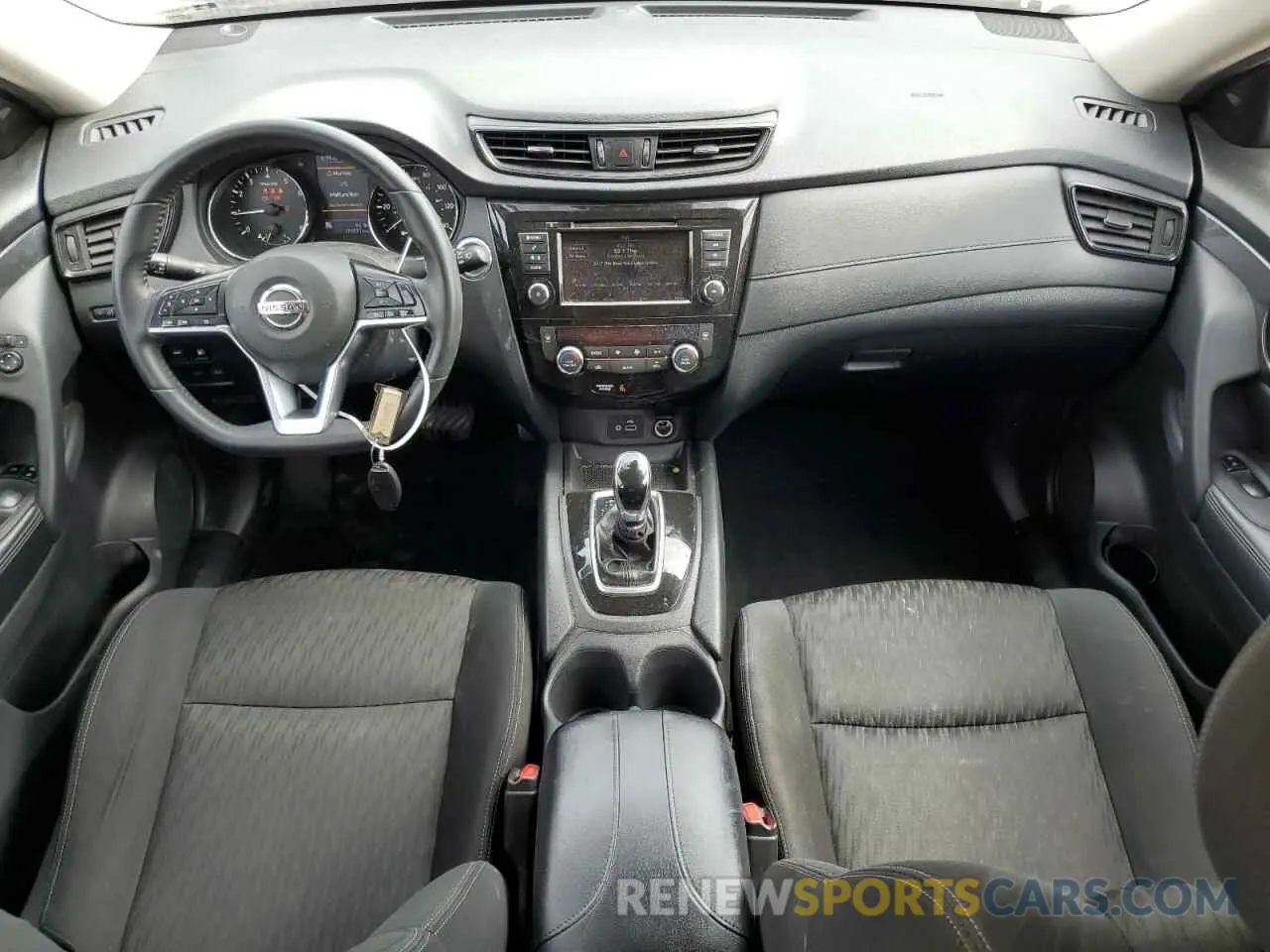 8 fotografías del automóvil dañado KNMAT2MT8LP534502 NISSAN ROGUE 2020