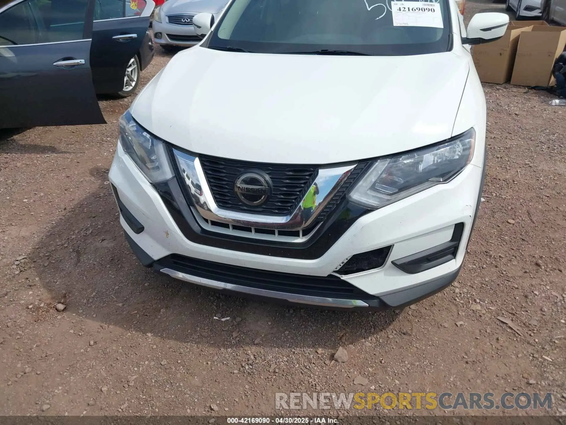 11 fotografías del automóvil dañado KNMAT2MT9LP507566 NISSAN ROGUE 2020