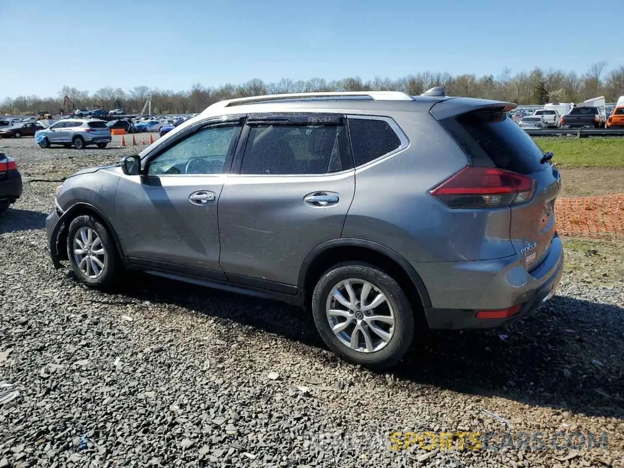 2 fotografías del automóvil dañado KNMAT2MT9LP514291 NISSAN ROGUE 2020