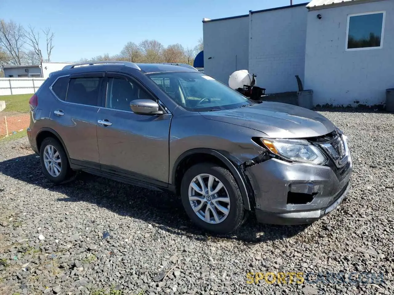 4 fotografías del automóvil dañado KNMAT2MT9LP514291 NISSAN ROGUE 2020