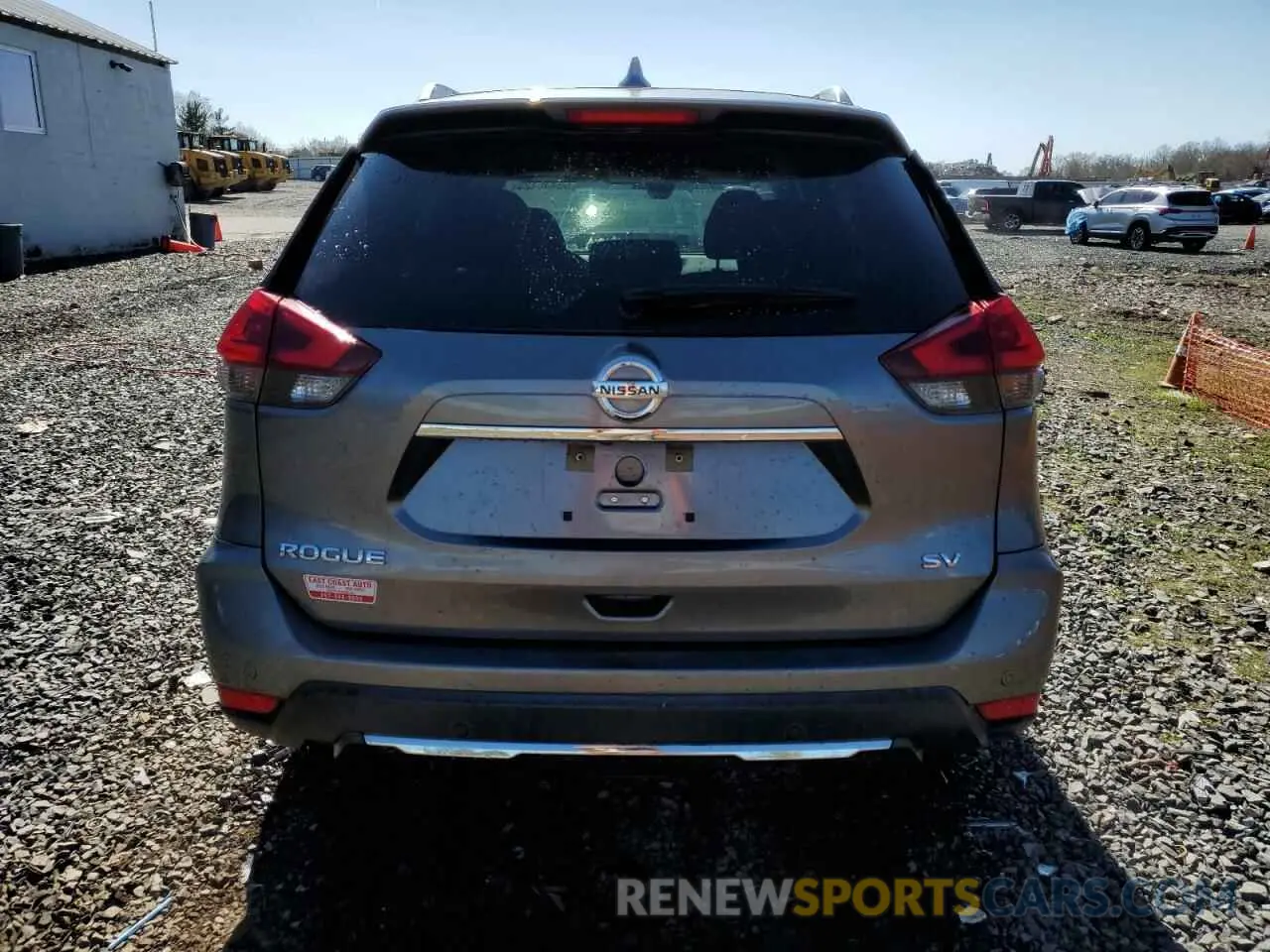 6 fotografías del automóvil dañado KNMAT2MT9LP514291 NISSAN ROGUE 2020