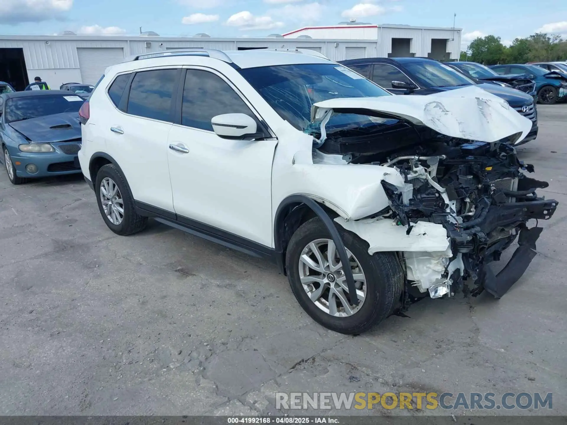 1 fotografías del automóvil dañado KNMAT2MTXLP519404 NISSAN ROGUE 2020