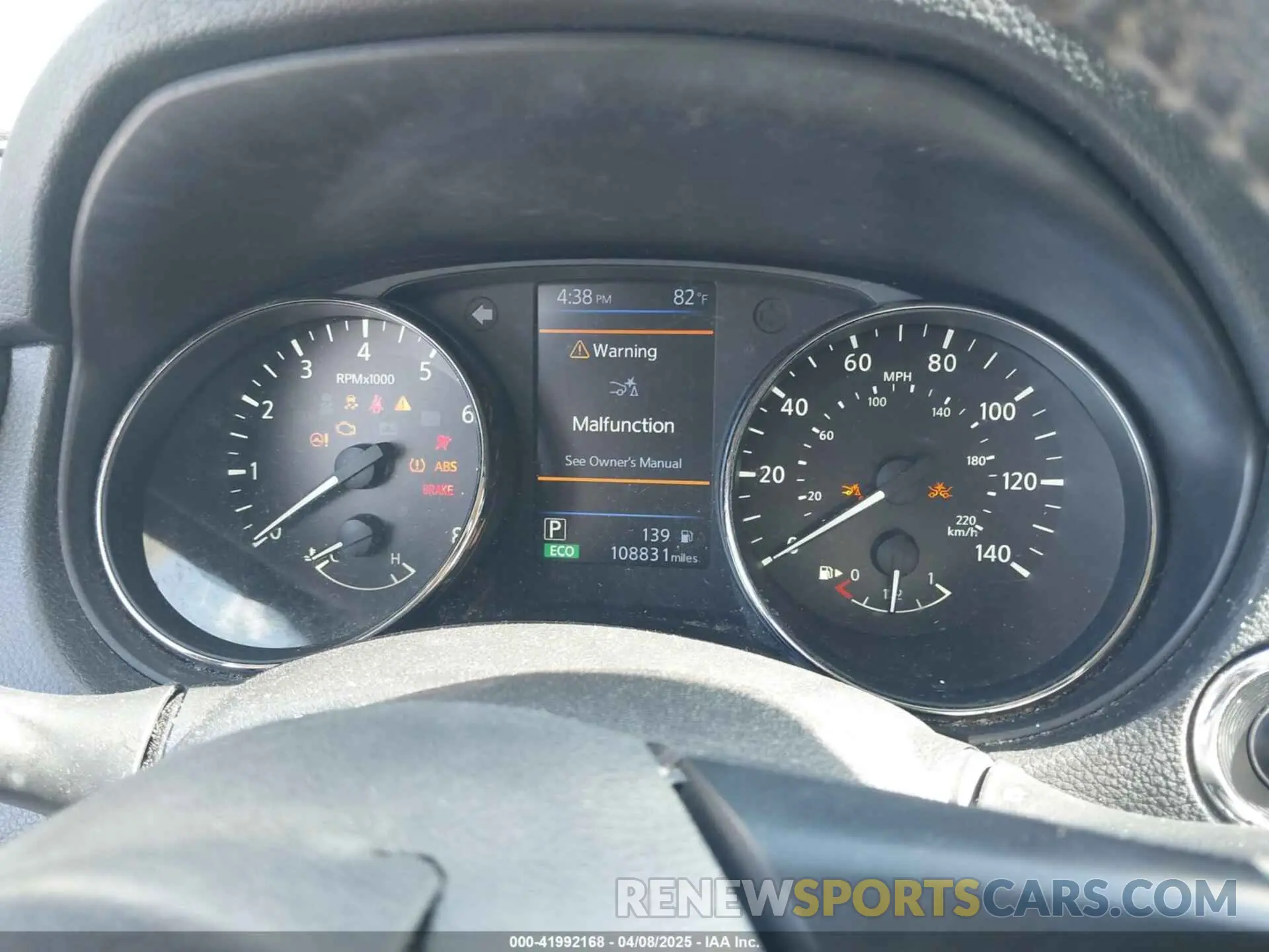 7 fotografías del automóvil dañado KNMAT2MTXLP519404 NISSAN ROGUE 2020