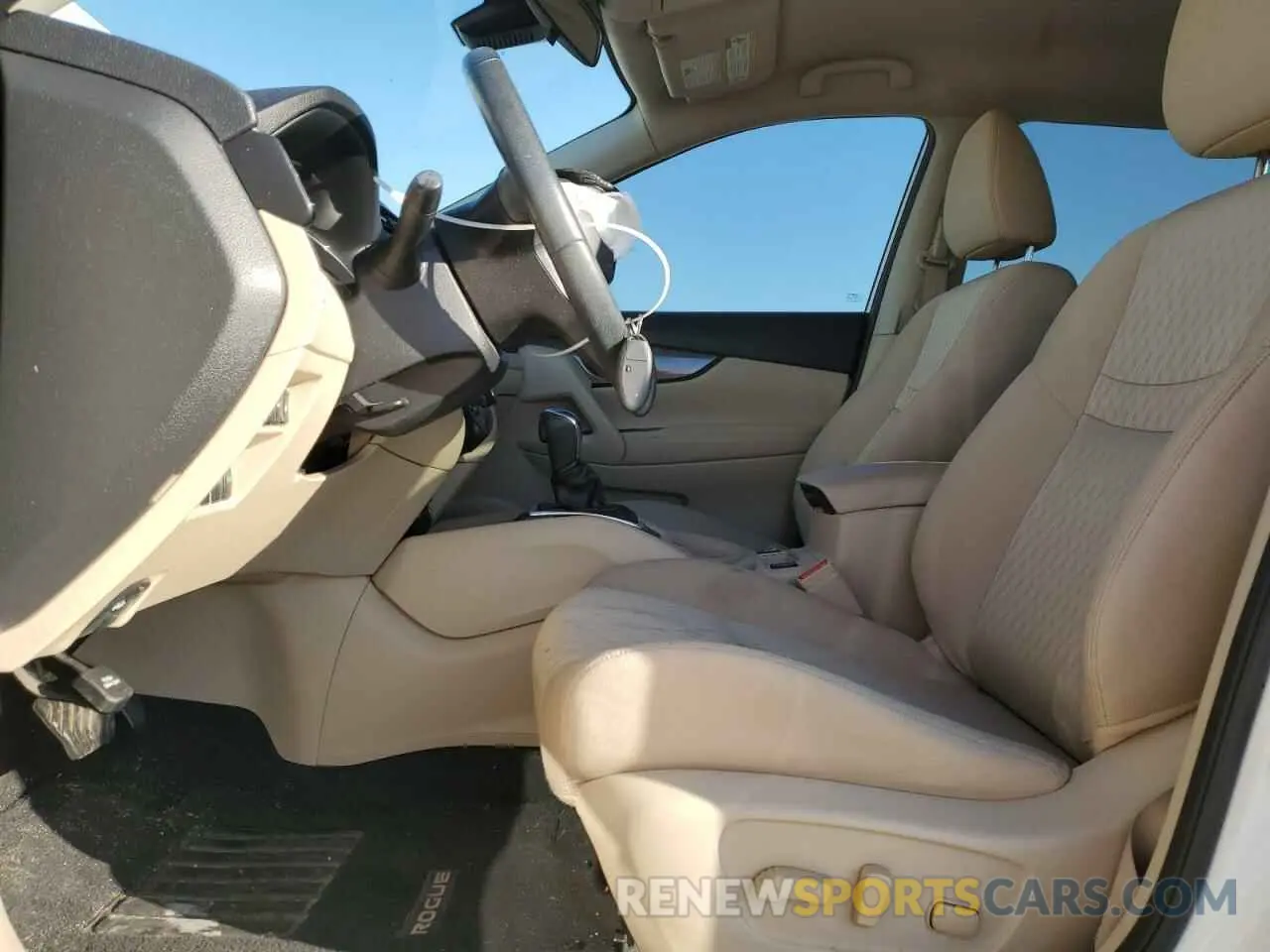 7 fotografías del automóvil dañado KNMAT2MTXLP536106 NISSAN ROGUE 2020