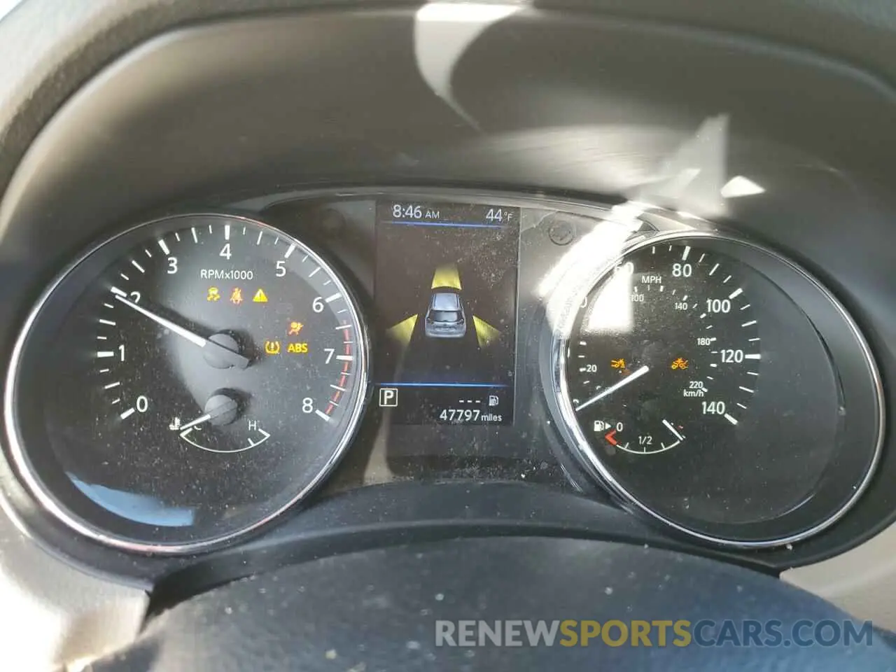 9 fotografías del automóvil dañado KNMAT2MTXLP536106 NISSAN ROGUE 2020