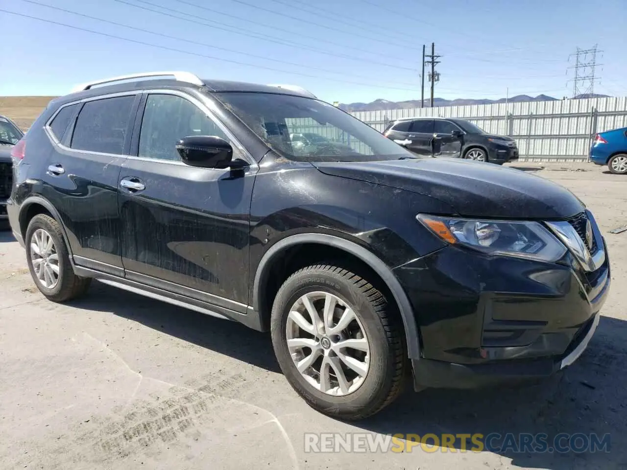 4 fotografías del automóvil dañado KNMAT2MV0LP510566 NISSAN ROGUE 2020