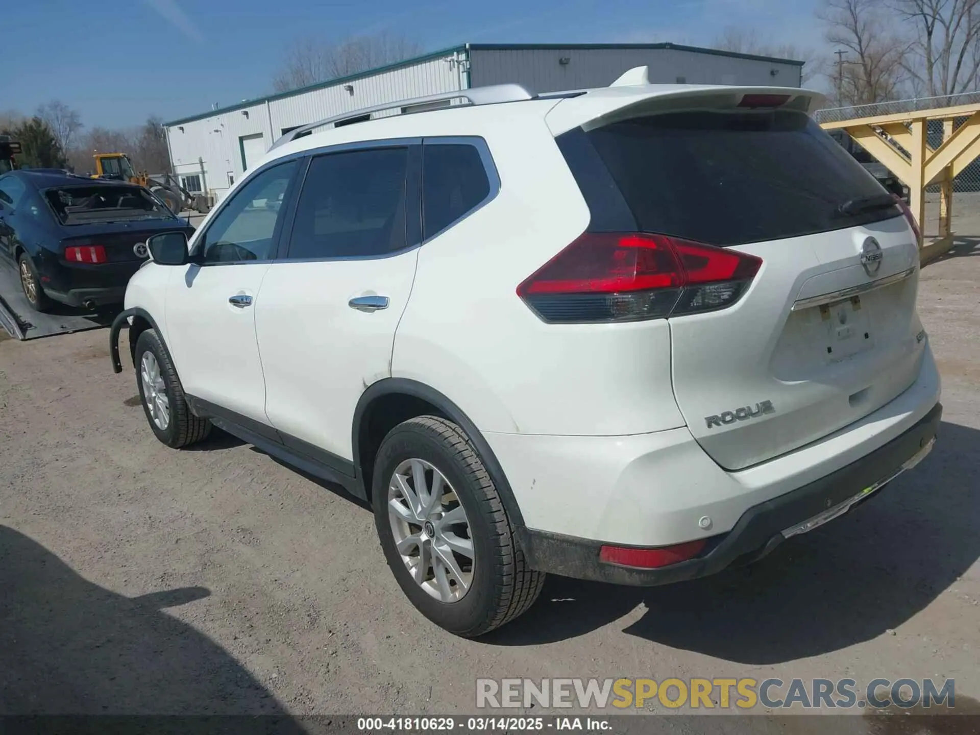 3 fotografías del automóvil dañado KNMAT2MV0LP511443 NISSAN ROGUE 2020