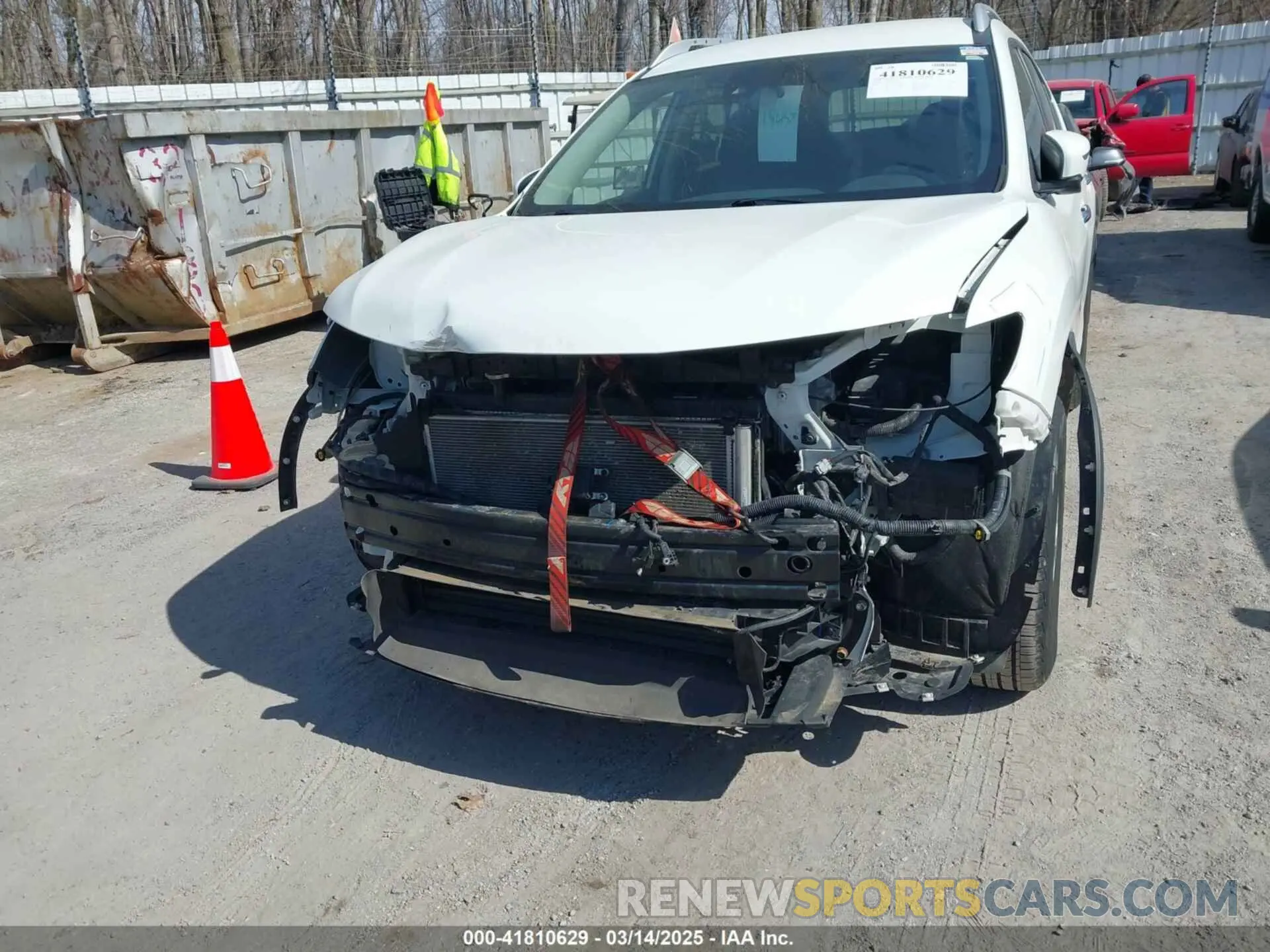 6 fotografías del automóvil dañado KNMAT2MV0LP511443 NISSAN ROGUE 2020