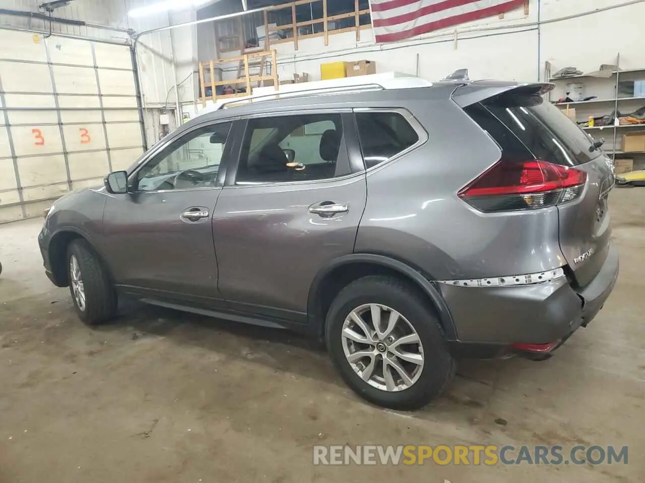 2 fotografías del automóvil dañado KNMAT2MV1LP502251 NISSAN ROGUE 2020